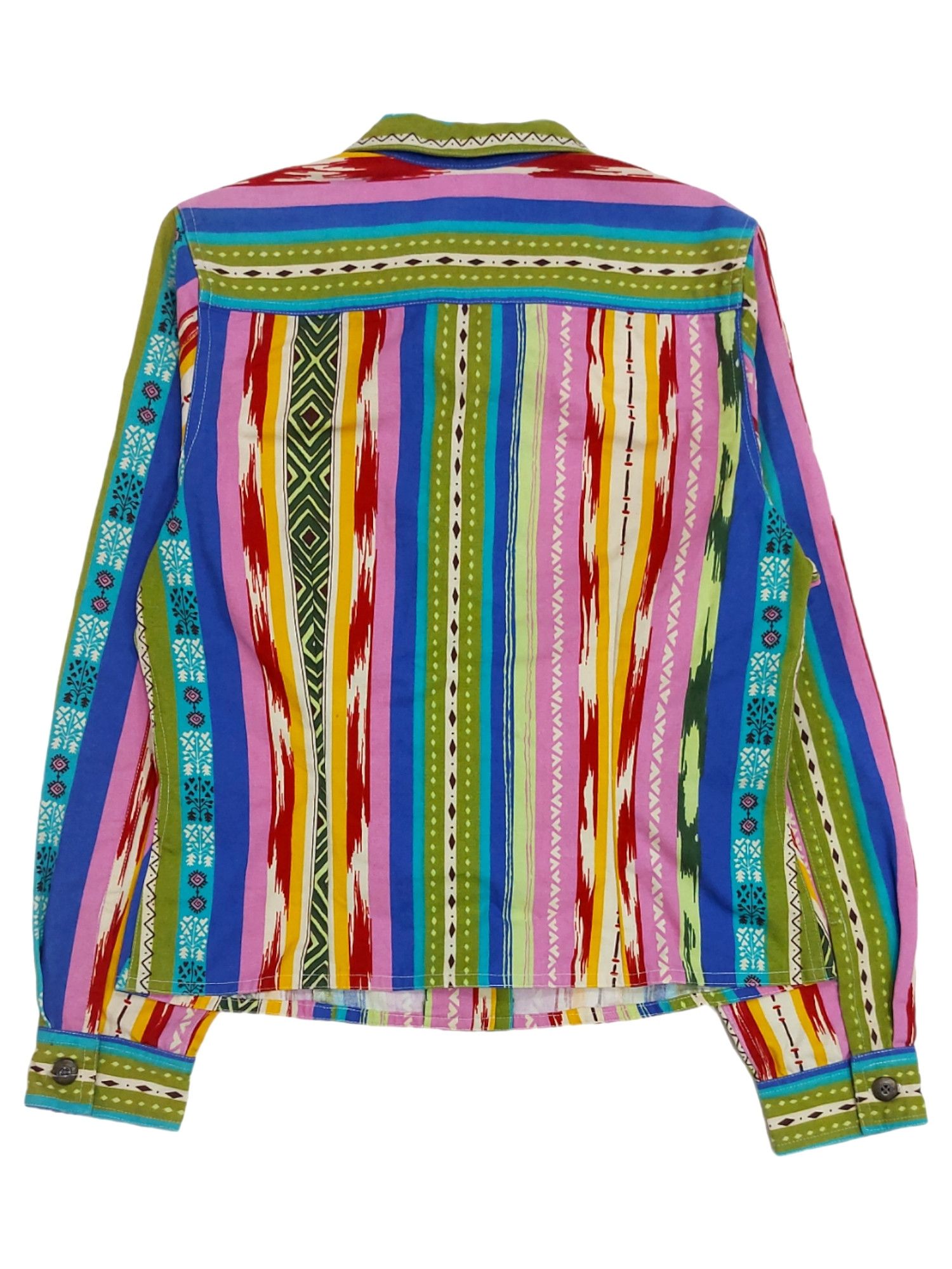 Native × Vintage Rare! Vintage Weekenders Messages Native Vibrant Jacket Size L / US 10 / IT 46 - 2 Thumbnail