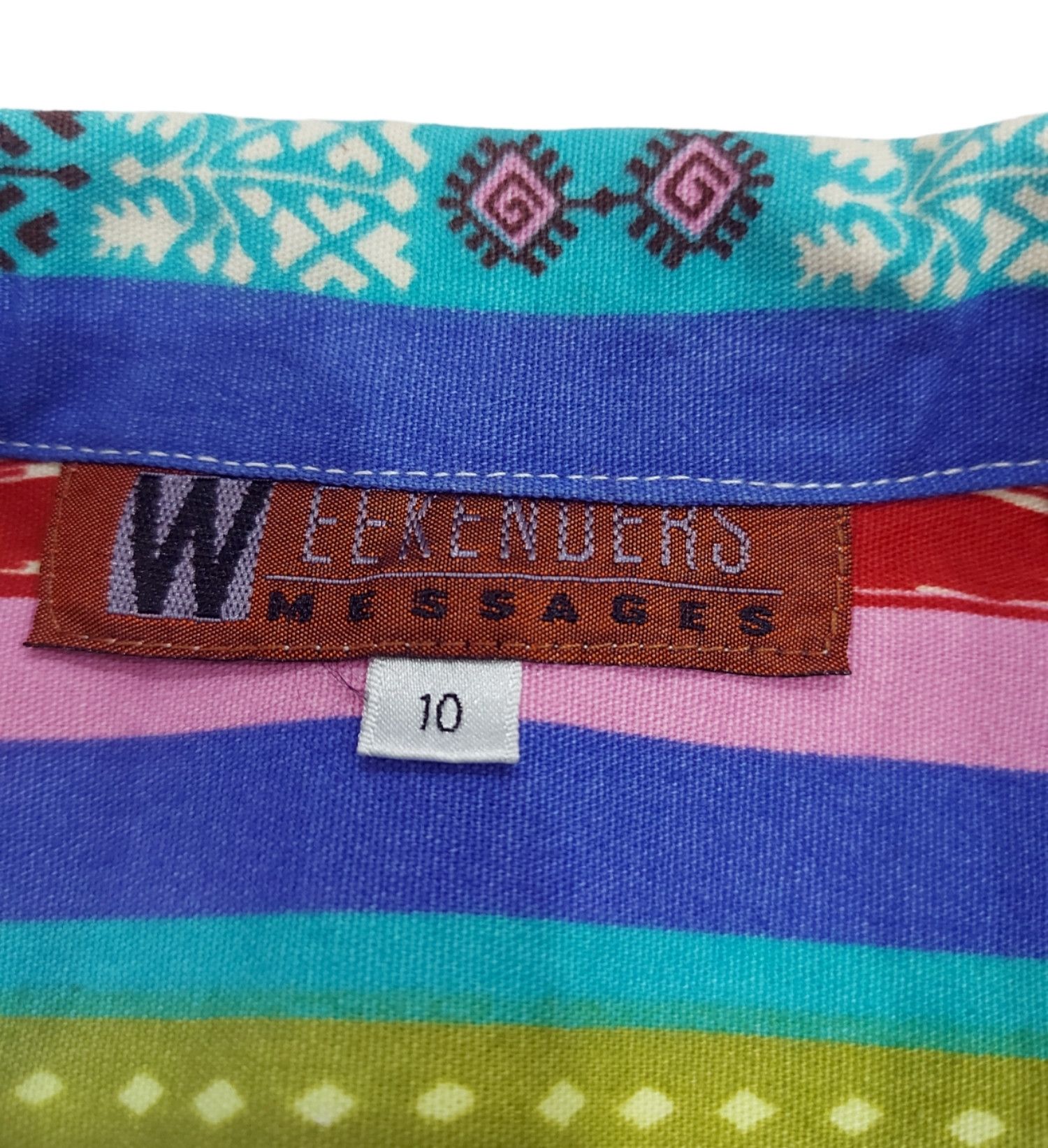 Native × Vintage Rare! Vintage Weekenders Messages Native Vibrant Jacket Size L / US 10 / IT 46 - 5 Thumbnail