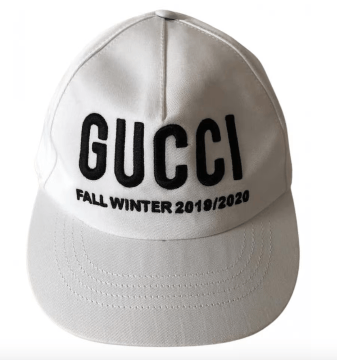 LIMITED EDITION Gucci Baseball Cap White Accessories