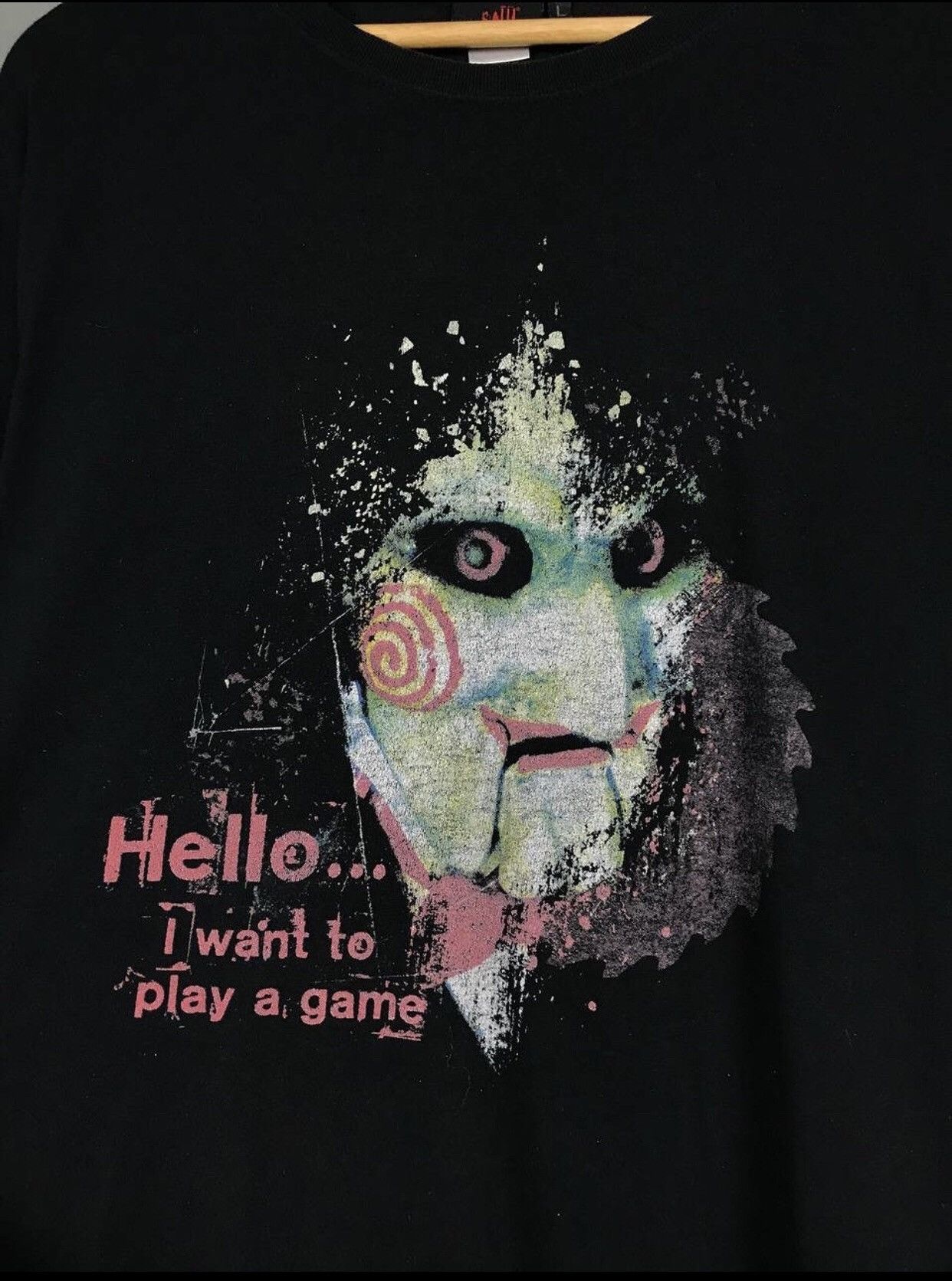Vintage Saw the ride expert Horror vintage movie tee Size US L / EU 52-54 / 3 - 3 Thumbnail