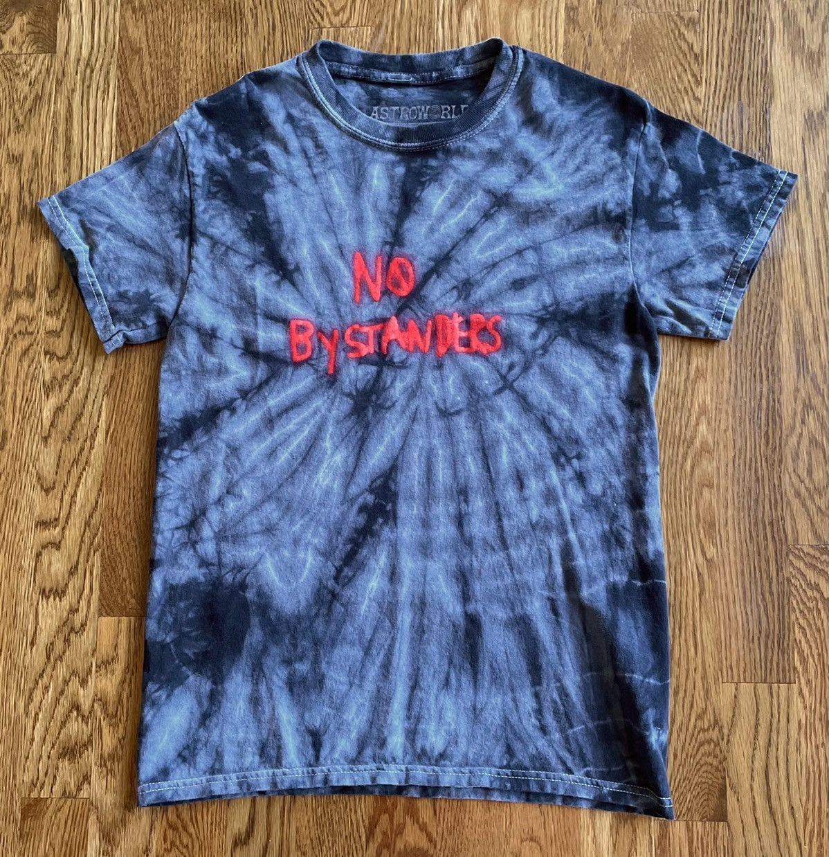 Travis Scott Small Black Tie Dye Cactus Jack No Highest Tour Tee Shirt Size US S / EU 44-46 / 1 - 2 Thumbnail