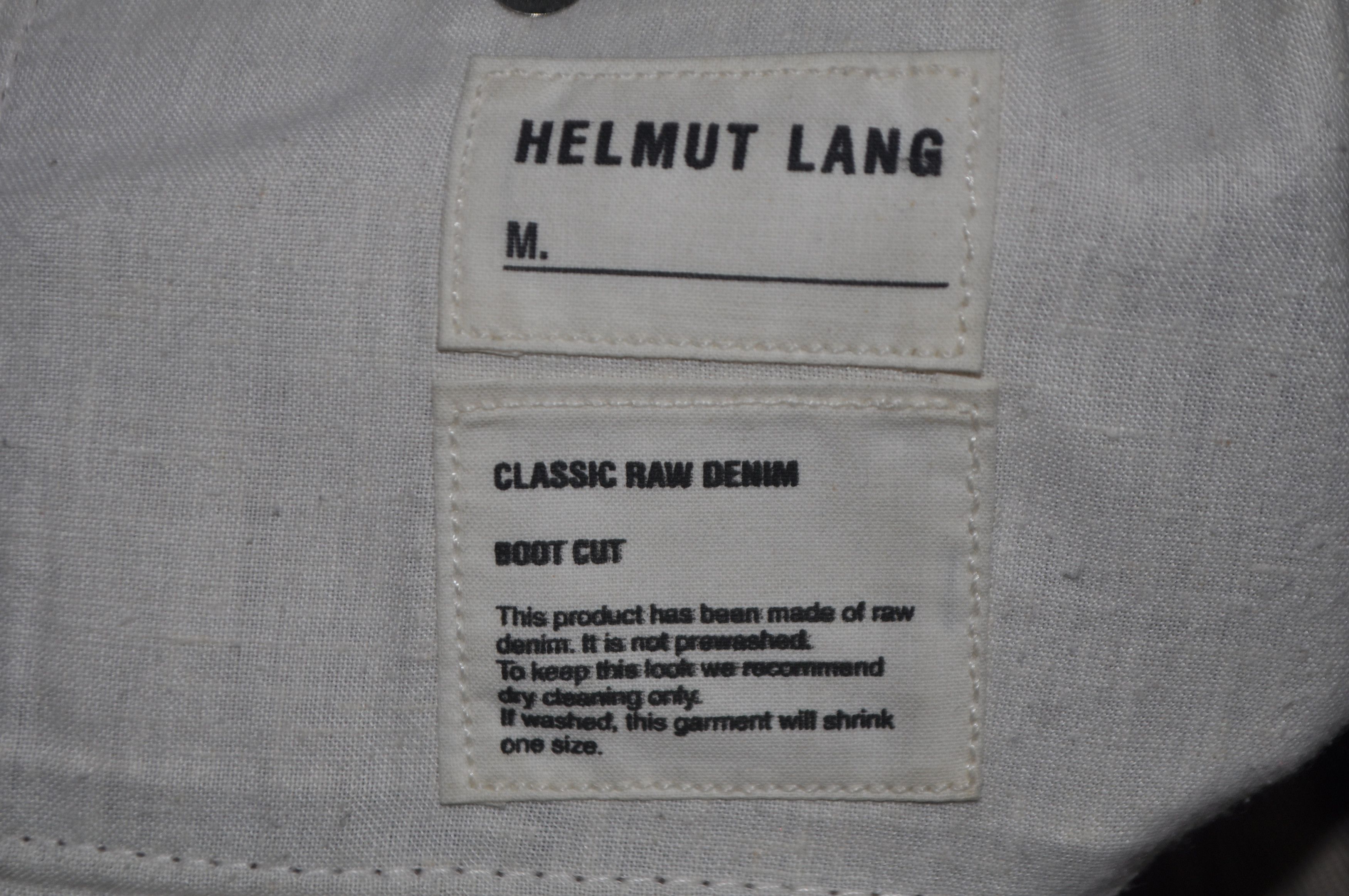 Helmut Lang Helmut Lang 1990s Classic Raw Denim Brown Boot Cut Size US 30 / EU 46 - 7 Thumbnail