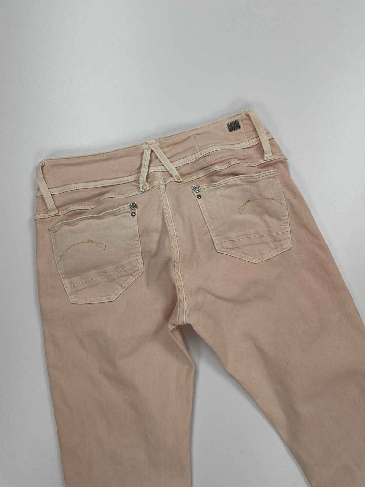 G-Star G-star RAW LYNN SKINNY COJ Womens pink jeans size 29x32 Size 29" - 13 Thumbnail