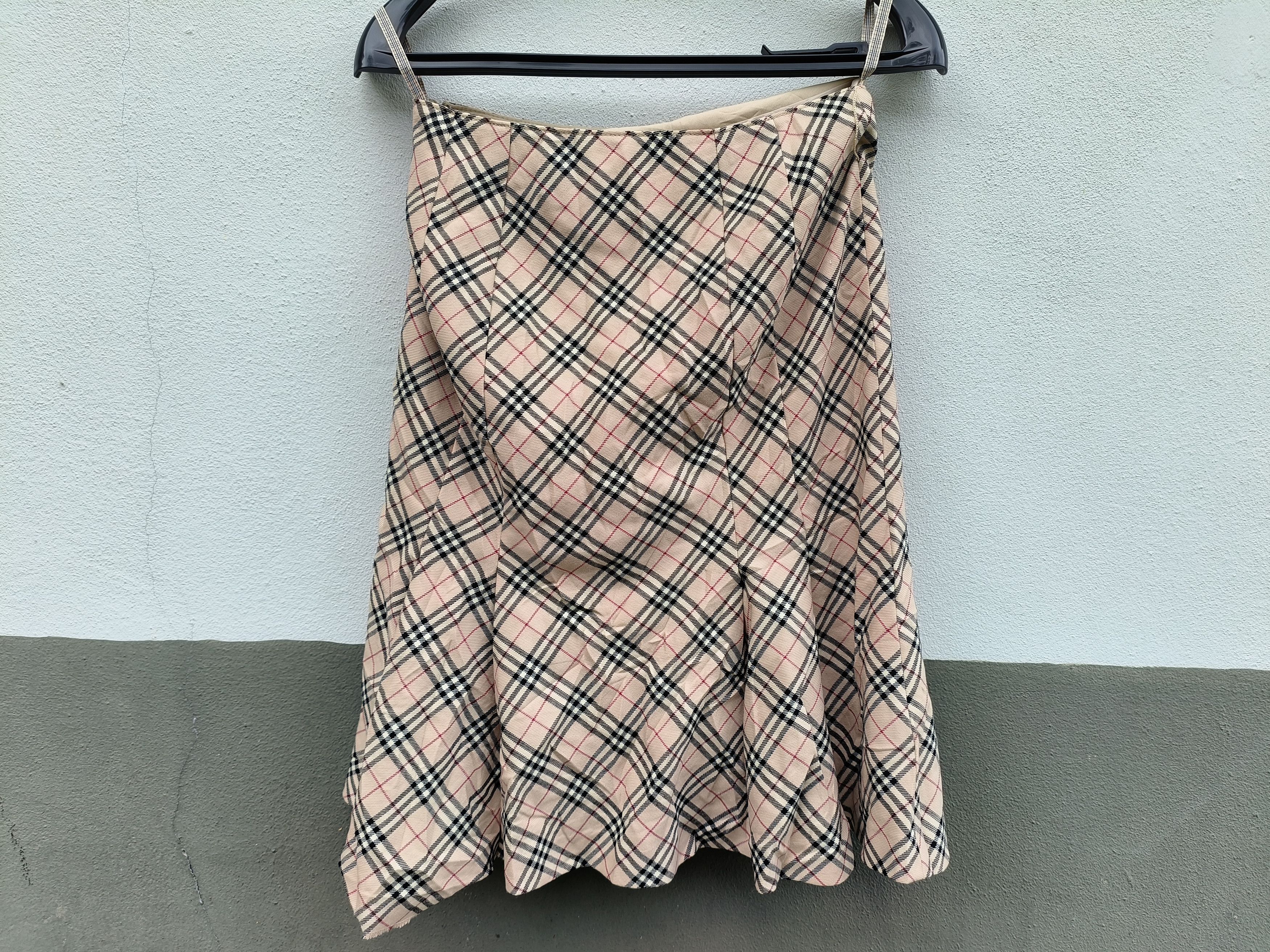 Burberry Blue Label nova check Mini Skirt