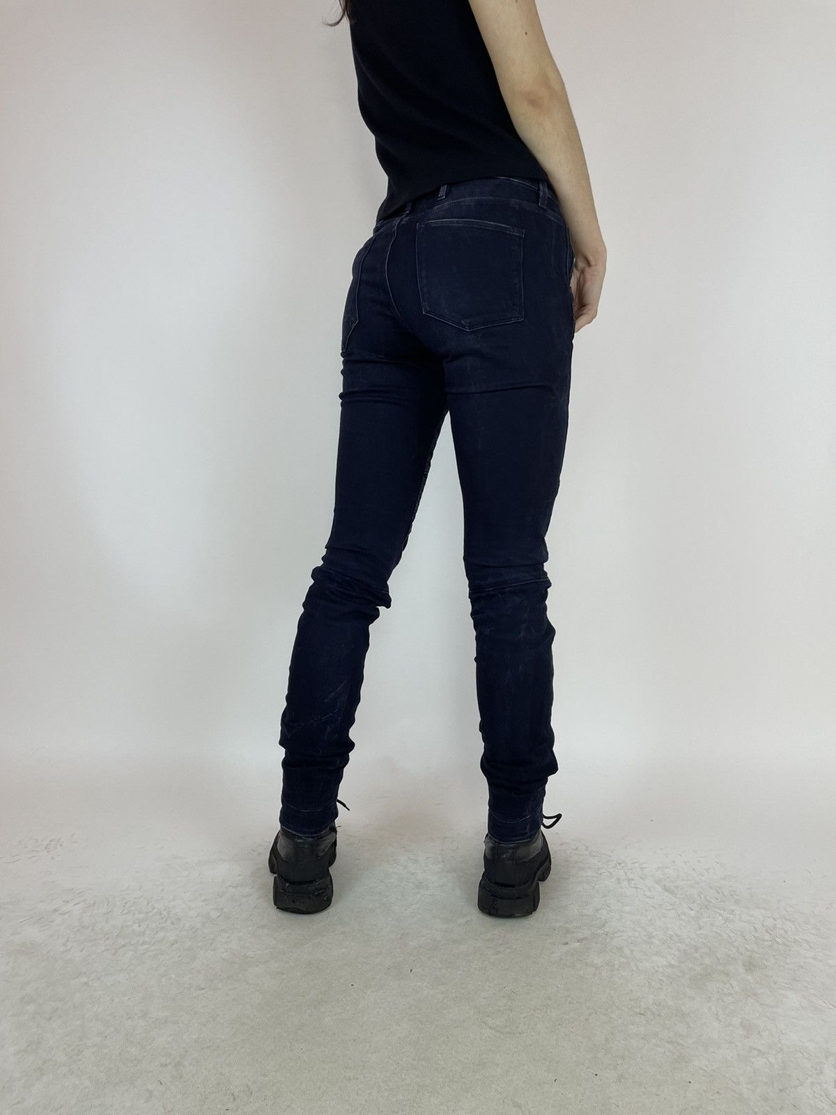 Other G-star RAW CUSTOM MID SKINNY WMN dark blue biker jeans 27x32 Size 27" / US 4 / IT 40 - 4 Thumbnail