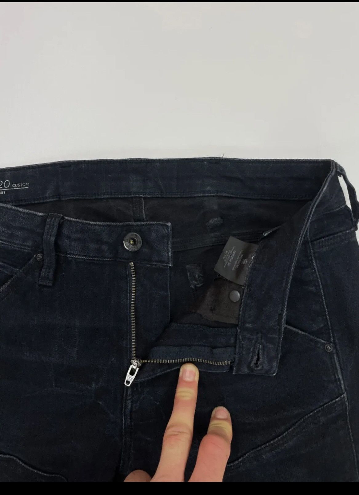 Other G-star RAW CUSTOM MID SKINNY WMN dark blue biker jeans 27x32 Size 27" / US 4 / IT 40 - 9 Thumbnail