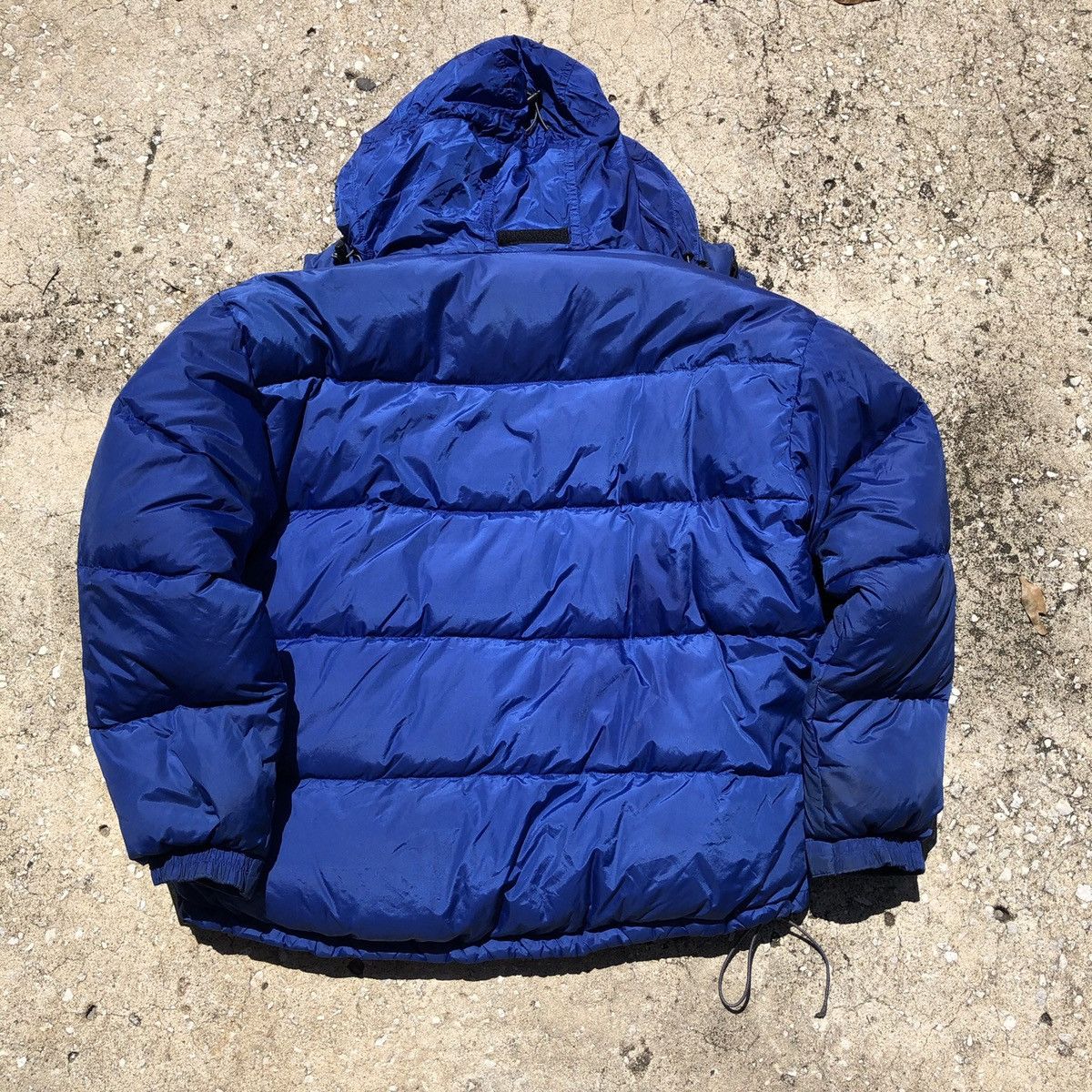 Vintage Polo Ralph Lauren Reversible Sport good Puffer Down Jacket Blue Size L Men's