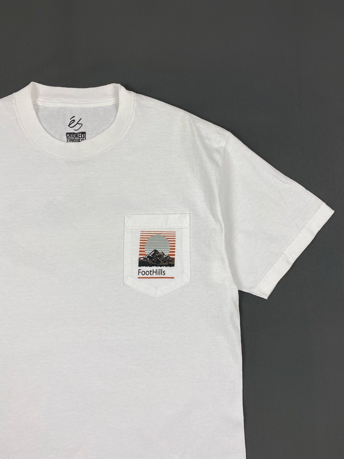 eS Es Skateboards Foot Hills Pocket T-Shirt Size US L / EU 52-54 / 3 - 2 Thumbnail
