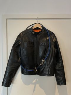 Men's Dirk Bikkembergs Leather Jackets | Grailed