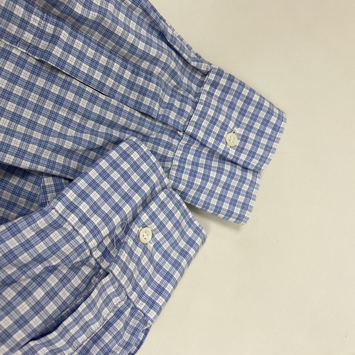 Aspesi Aspesi Classic Check L/S Shirt Size US XL / EU 56 / 4 - 8 Thumbnail