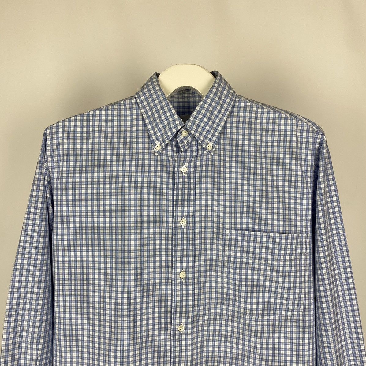 Aspesi Aspesi Classic Check L/S Shirt Size US XL / EU 56 / 4 - 2 Thumbnail
