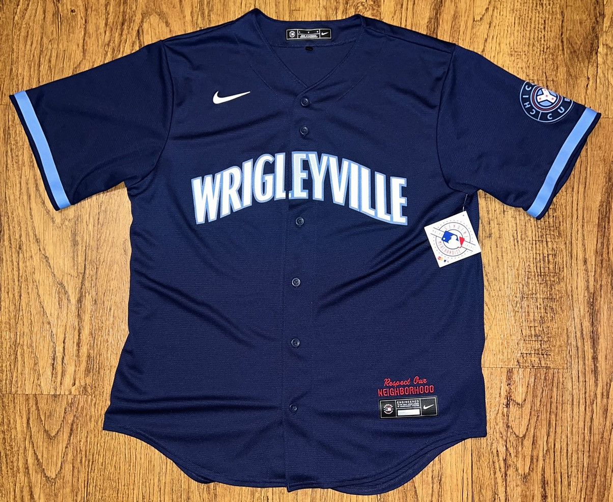 NIKE Wrigleyville Chicago Cubs Jersey