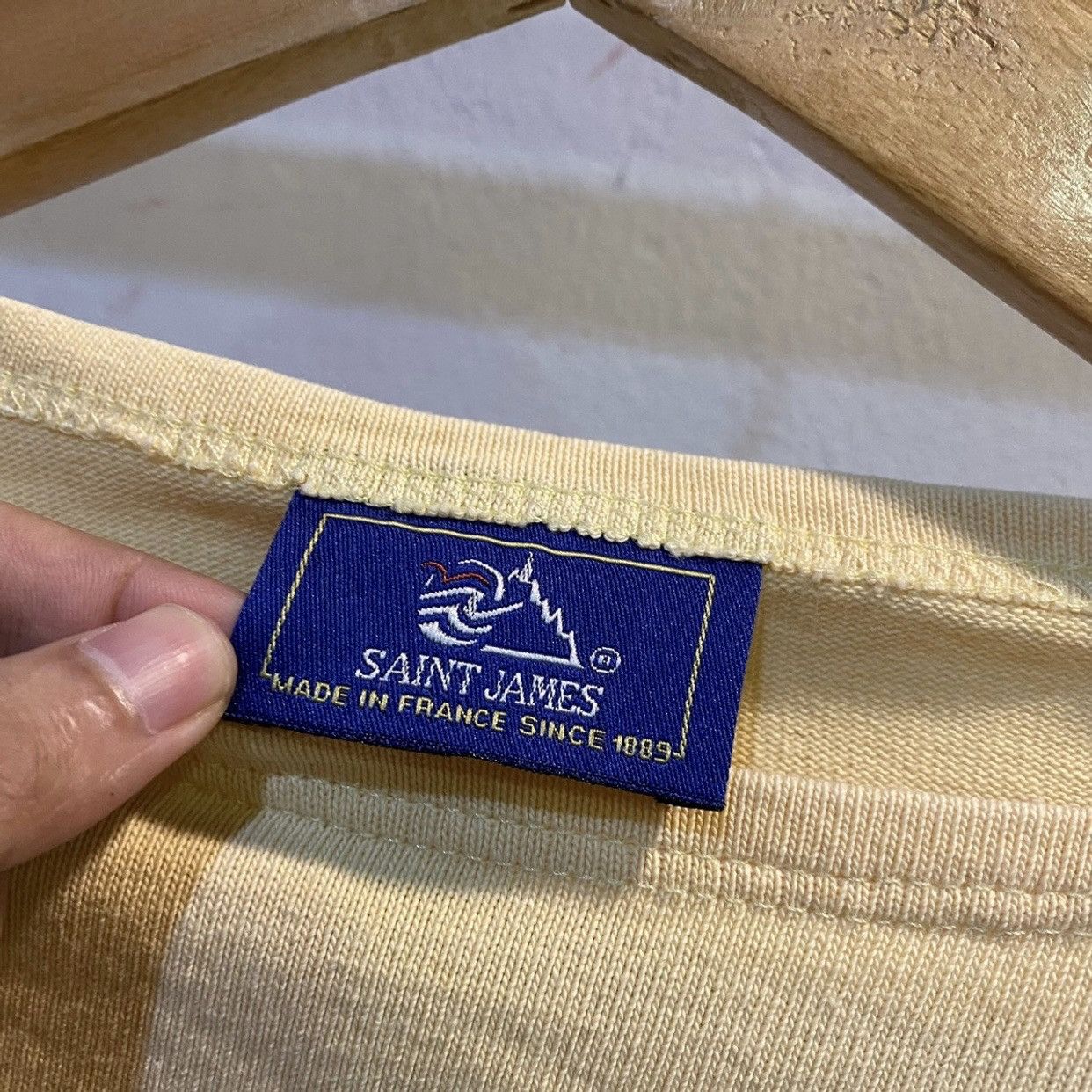 Saint James Made in France SAINT JAMES T Shirt Plained Size US S / EU 44-46 / 1 - 4 Thumbnail