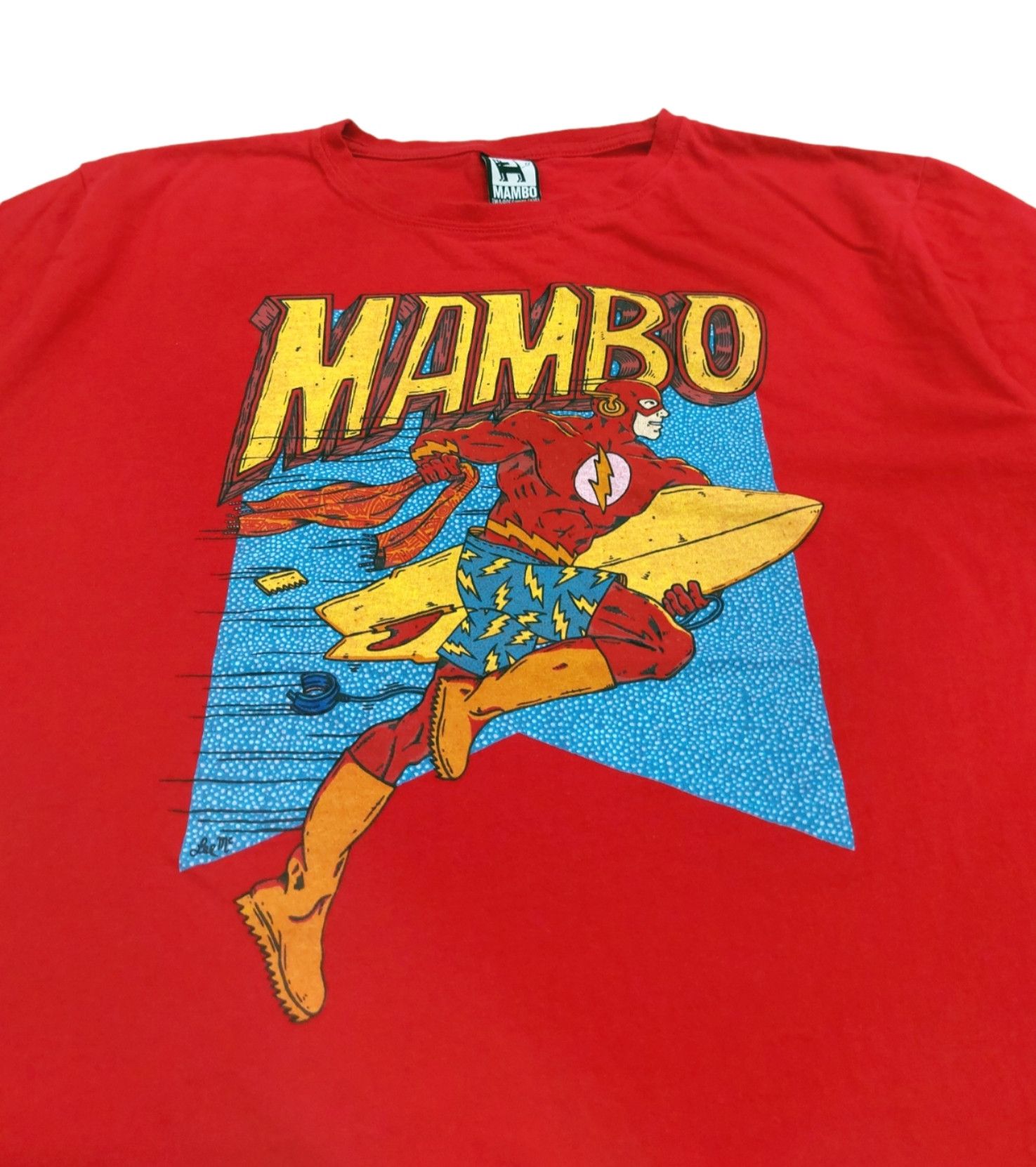 Mambo Rare! Mambo x Dc Comics ©️ 2014 The Flash Tee Size US XL / EU 56 / 4 - 2 Thumbnail