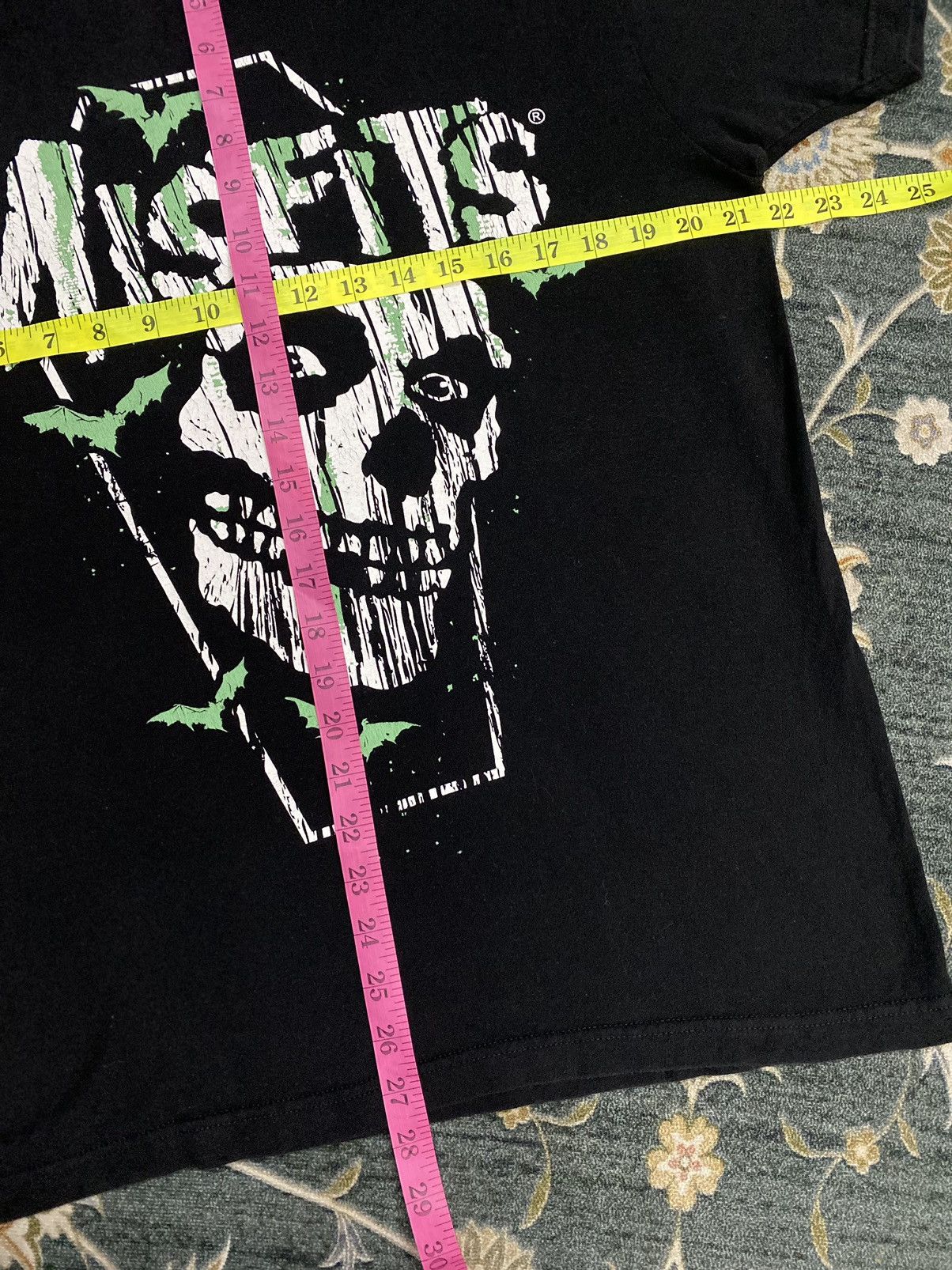 Band Tees The Misfits “Big Skull Coffin” Travis Scott Size US L / EU 52-54 / 3 - 9 Thumbnail