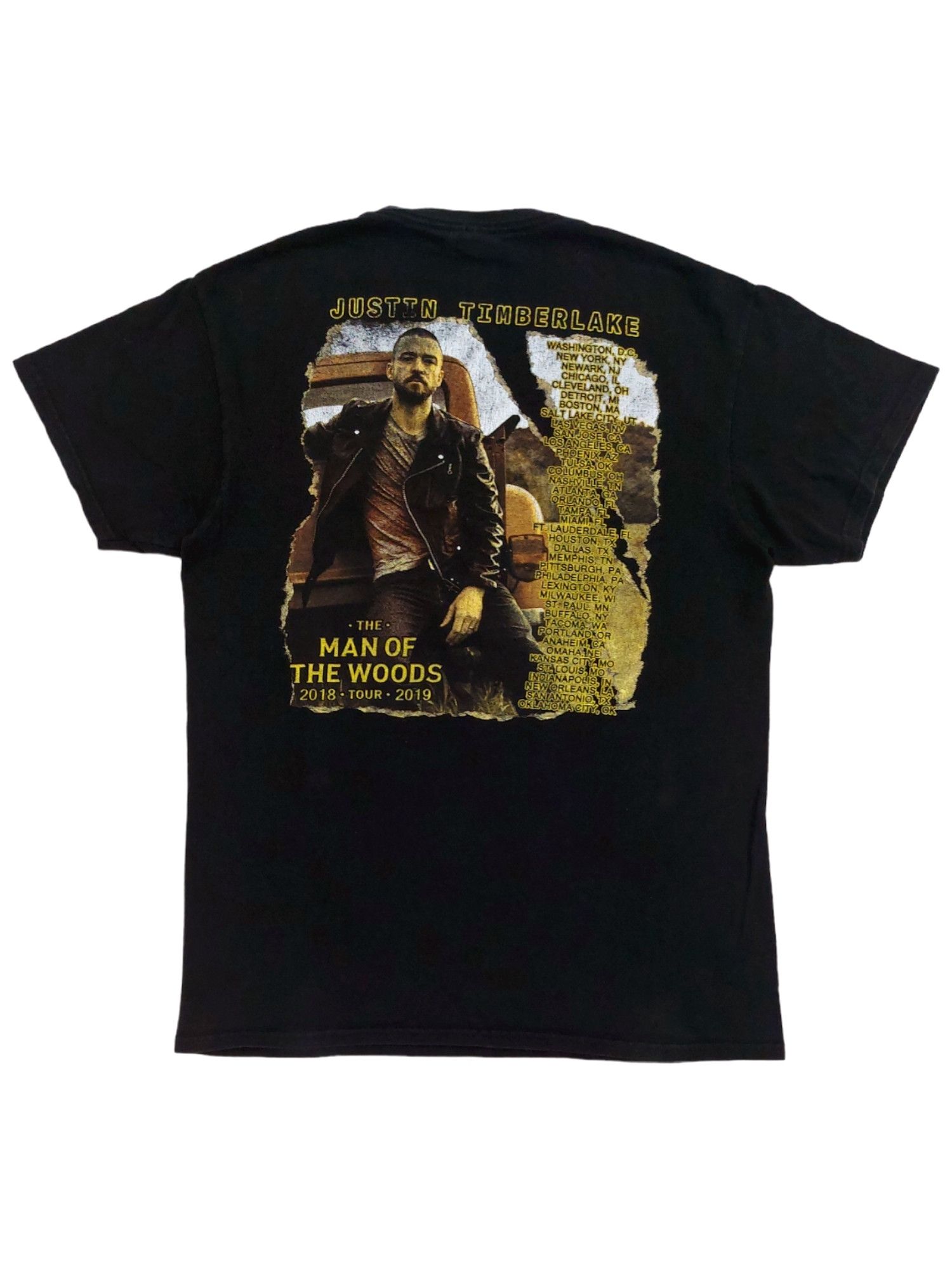 Band Tees × Delta Justin Timberlake 2018 2019 Man Of The Woods Tour Tee Size US L / EU 52-54 / 3 - 2 Thumbnail