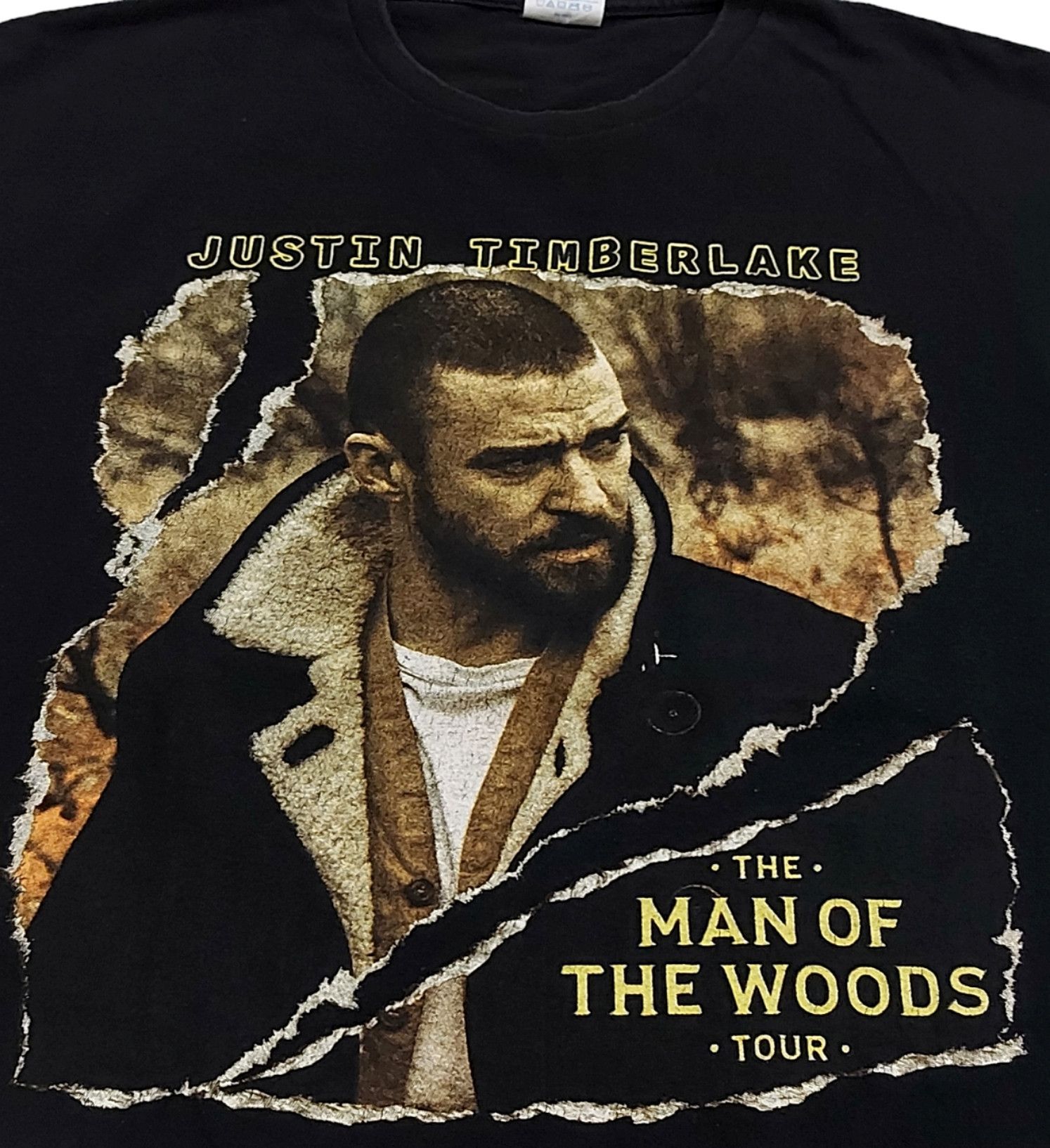 Band Tees × Delta Justin Timberlake 2018 2019 Man Of The Woods Tour Tee Size US L / EU 52-54 / 3 - 3 Thumbnail