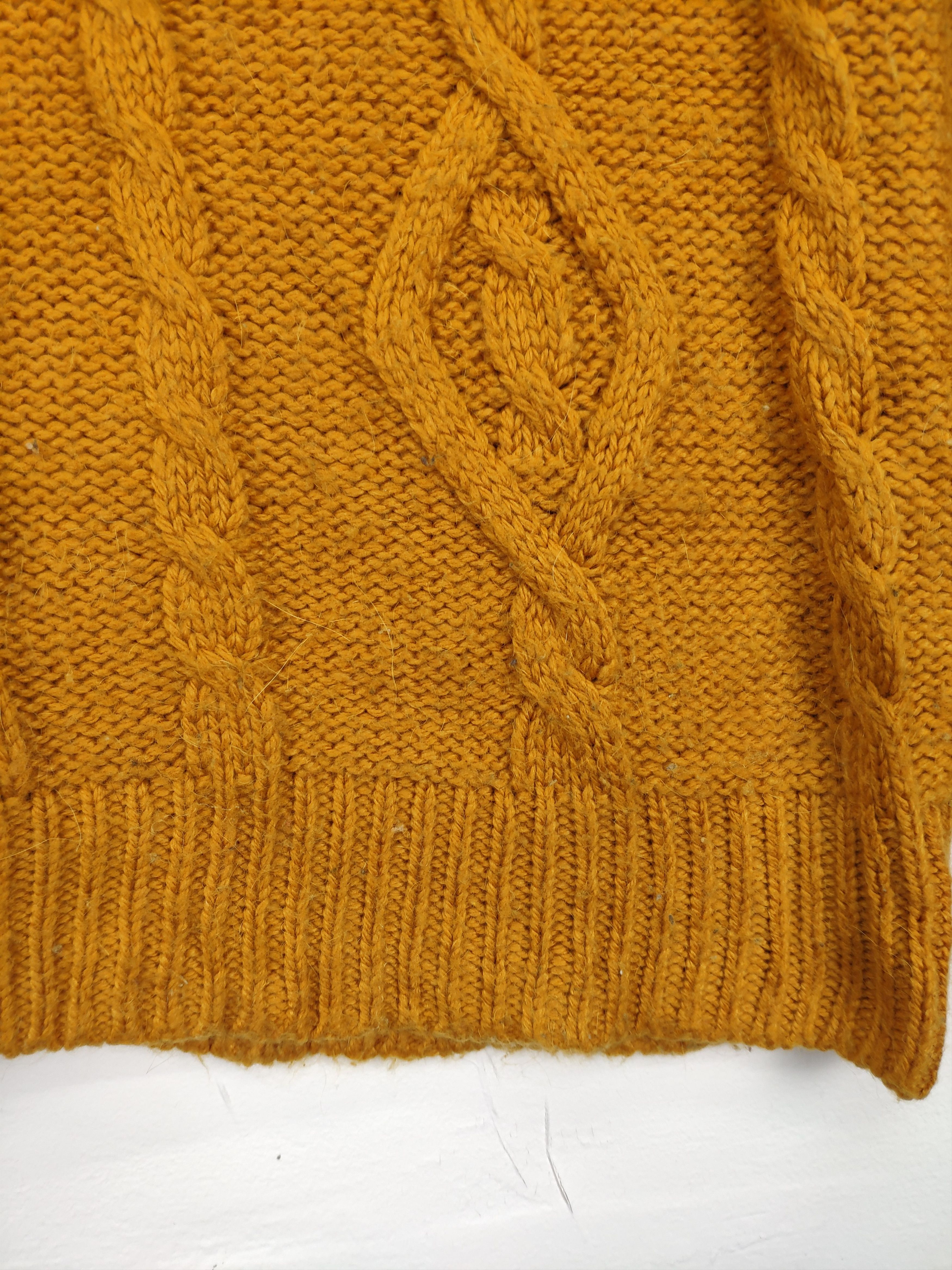 Aran Isles Knitwear × Japanese Brand Vintage Wool Knit Cardigan Sweater by Yecca Vecca Size S / US 4 / IT 40 - 11 Thumbnail