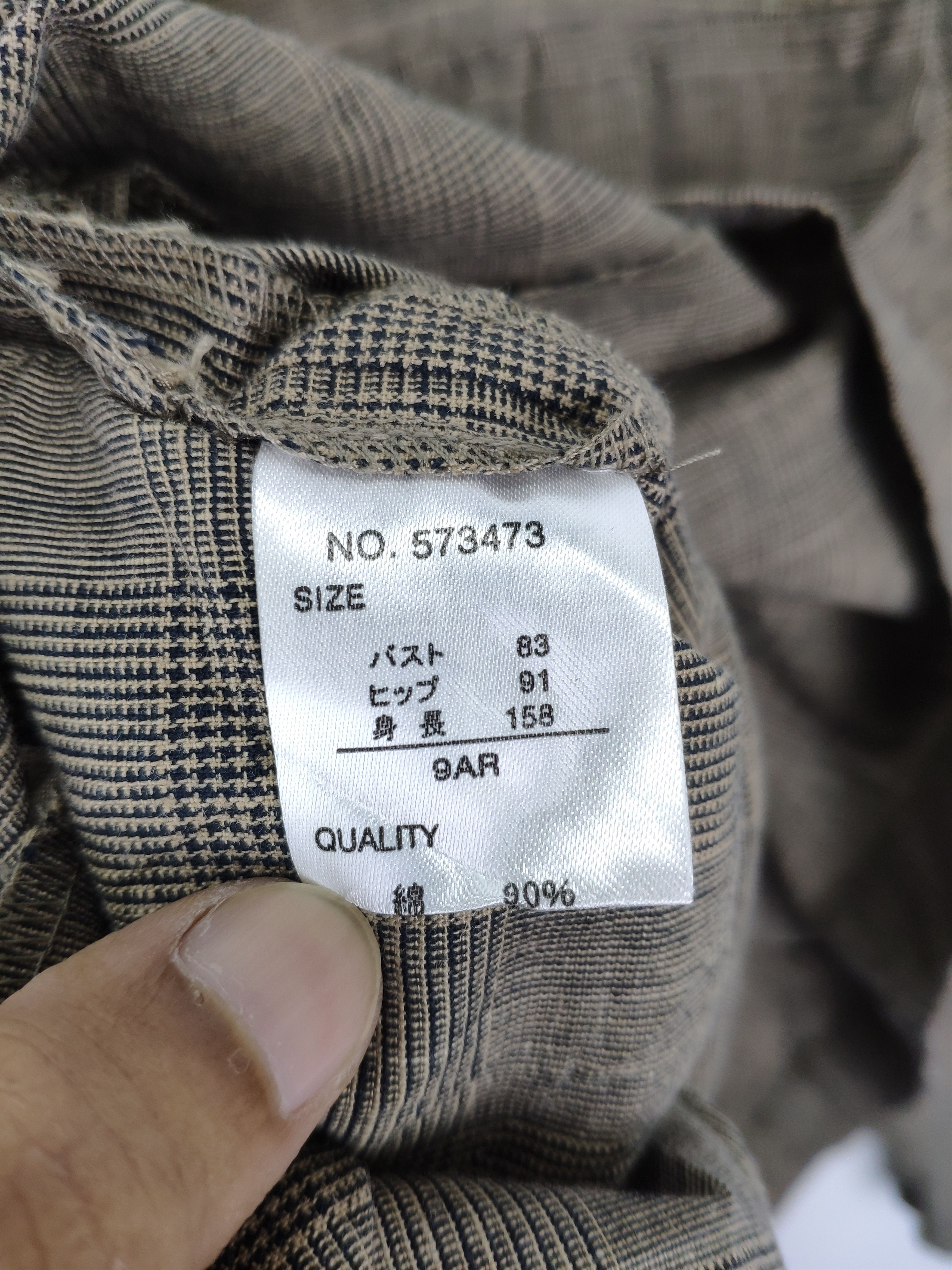 Japanese Brand × Le Grande Bleu (L.G.B.) × Vintage Women Blouse Issey Miyake Style Button Up Size S / US 4 / IT 40 - 4 Thumbnail