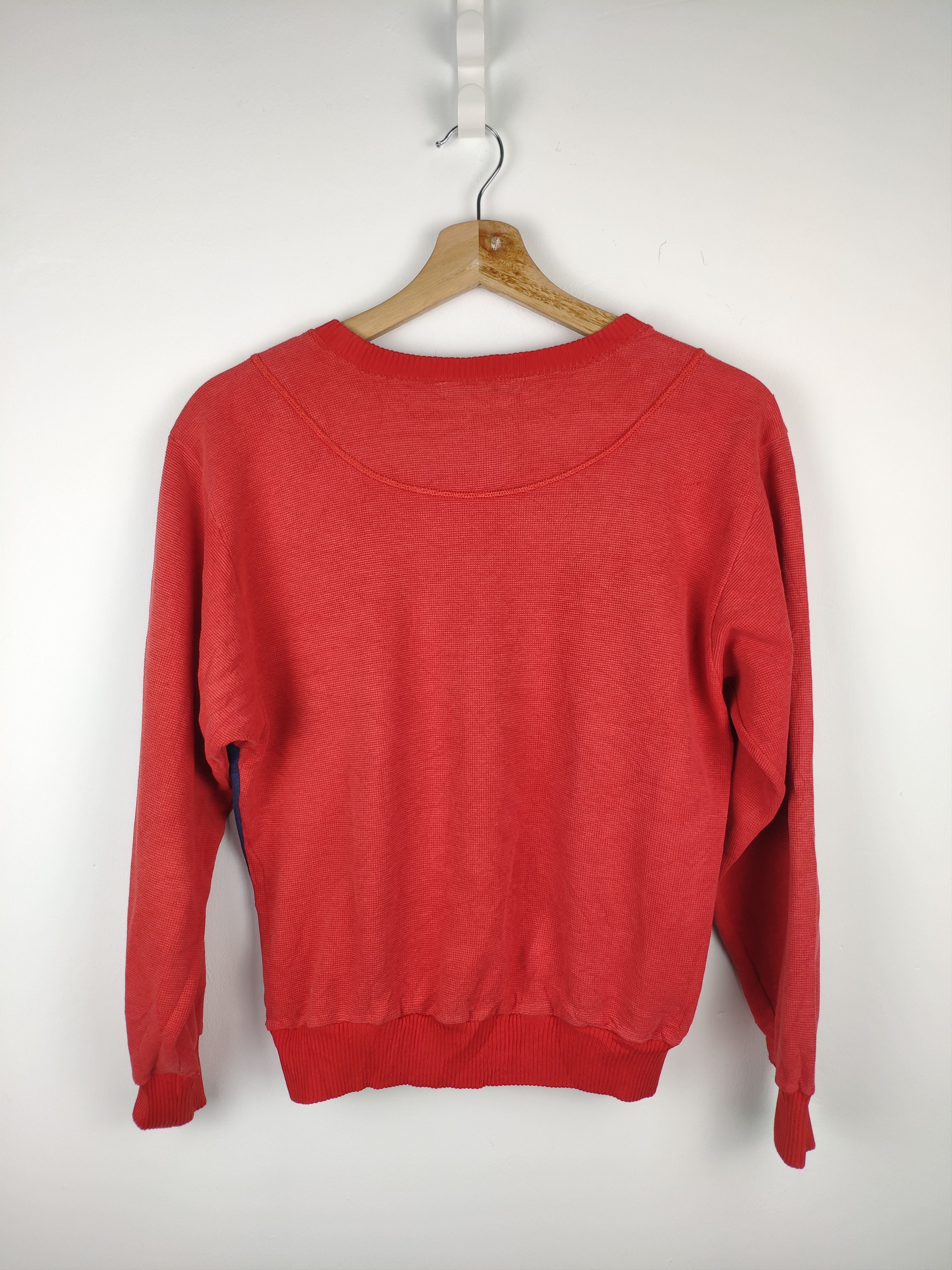 Aran Isles Knitwear × Japanese Brand × Vintage Steal 💥 Vintage Arnold Palmer Knit Sweater Colour Block Size US S / EU 44-46 / 1 - 8 Thumbnail