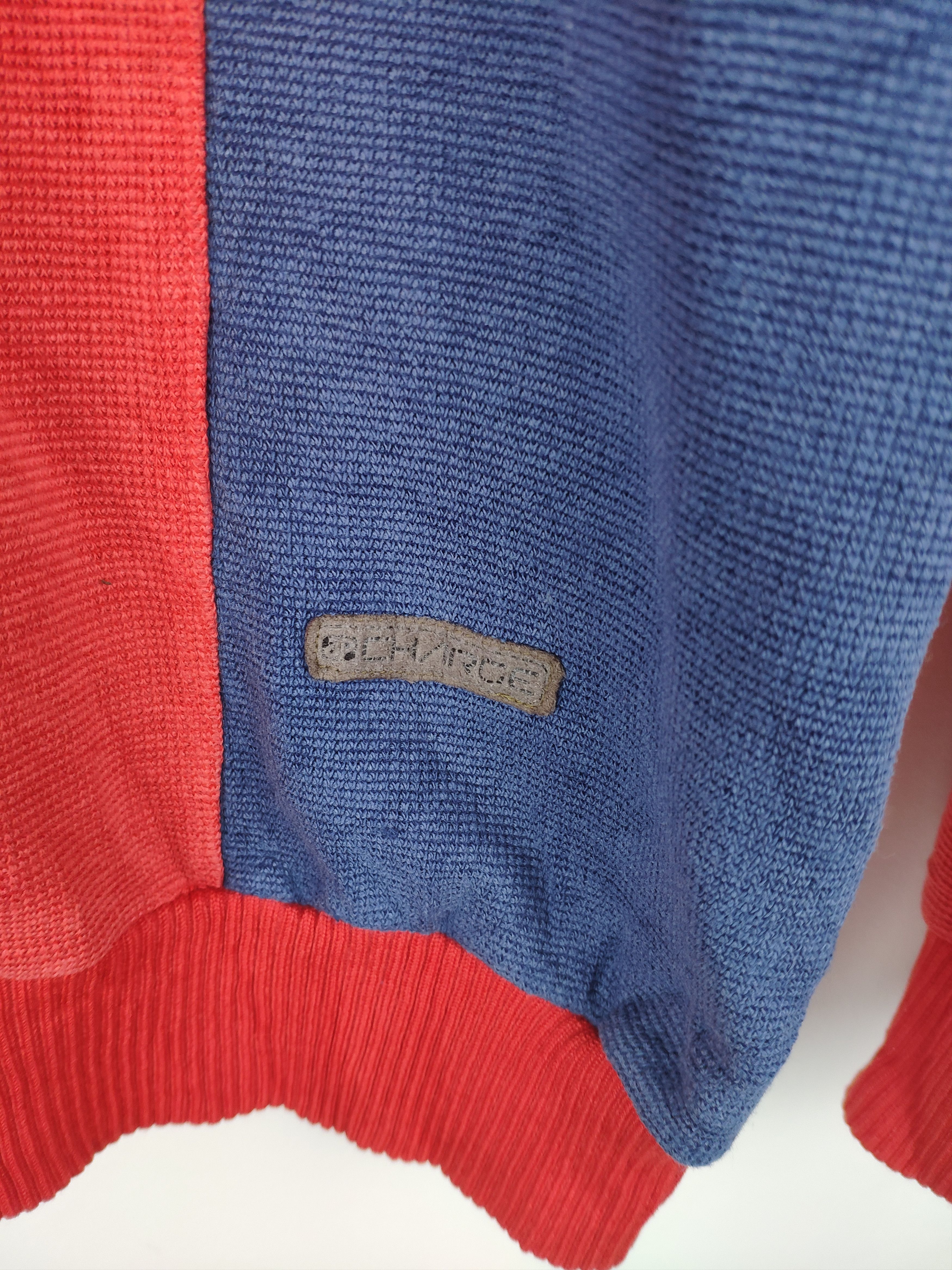 Aran Isles Knitwear × Japanese Brand × Vintage Steal 💥 Vintage Arnold Palmer Knit Sweater Colour Block Size US S / EU 44-46 / 1 - 5 Thumbnail