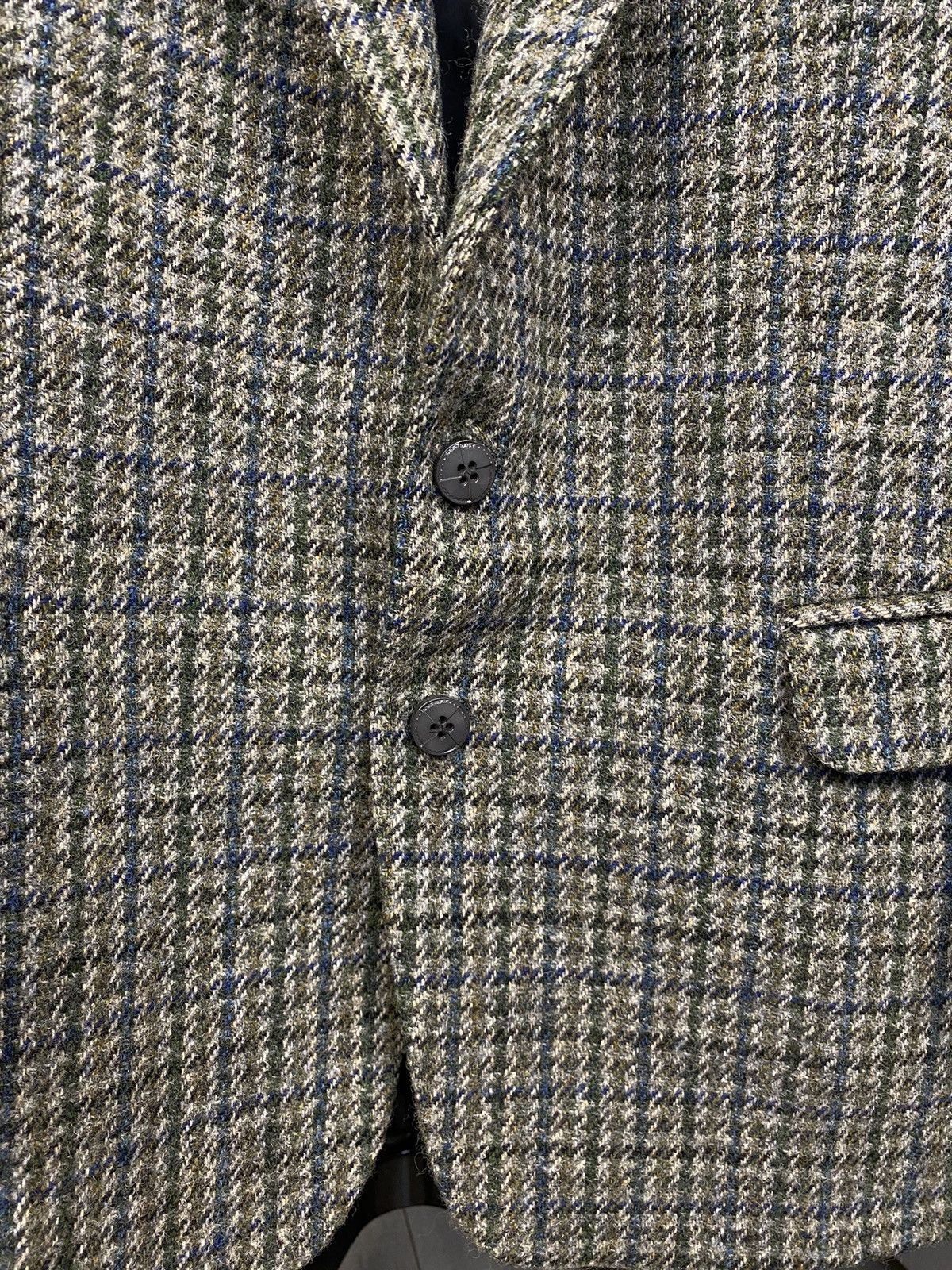 Harris Tweed Harris Tweed blazer vintage UK Britain coat jacket British Size 50R - 3 Thumbnail