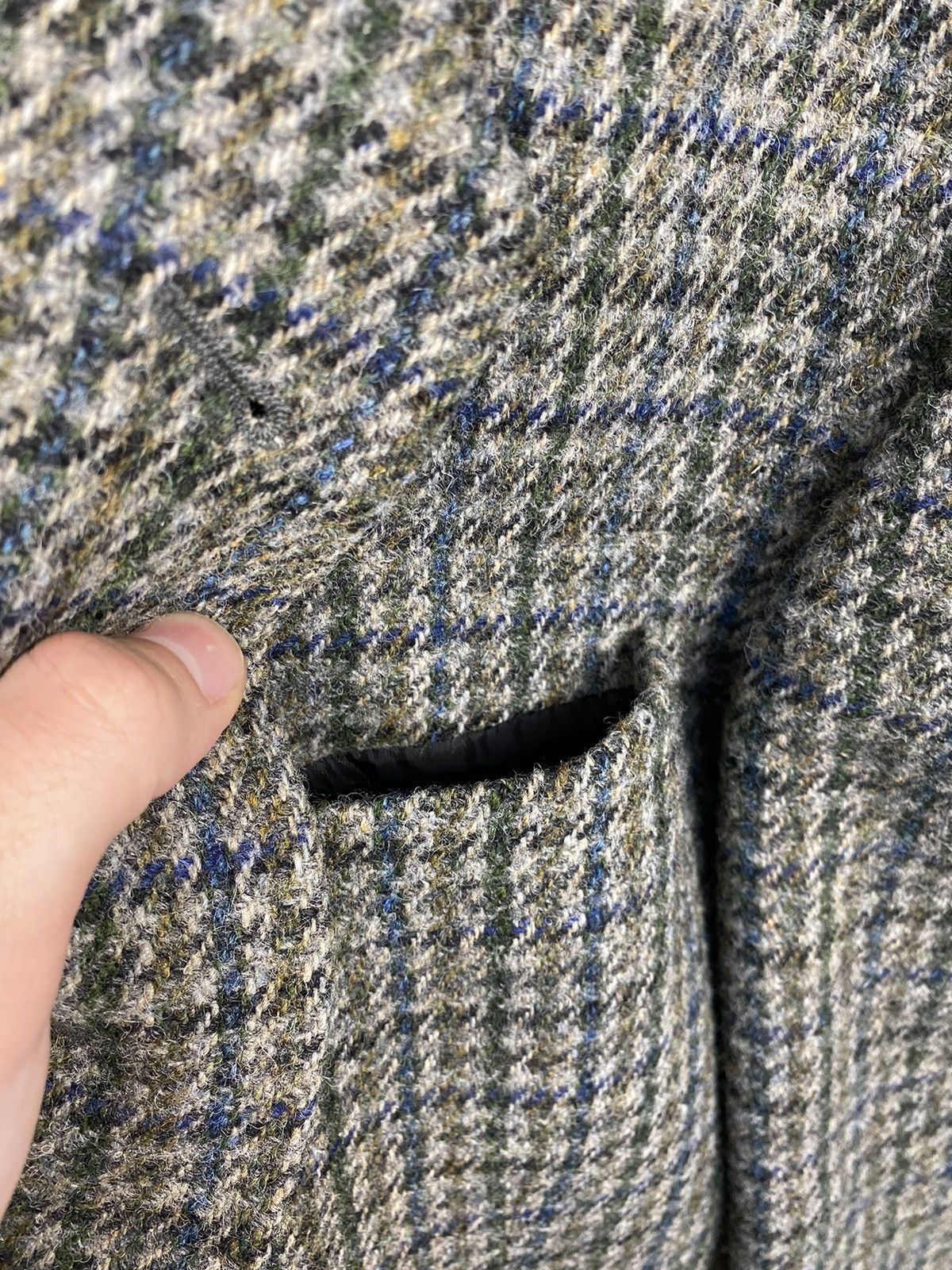 Harris Tweed Harris Tweed blazer vintage UK Britain coat jacket British Size 50R - 7 Thumbnail