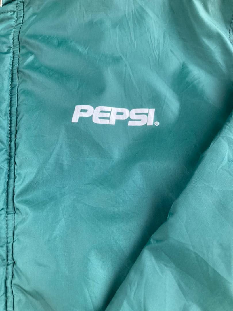 Pepsi × Vintage Vintage Pepsi Cola Long Jacket Lining Sherpa Size US M / EU 48-50 / 2 - 2 Thumbnail
