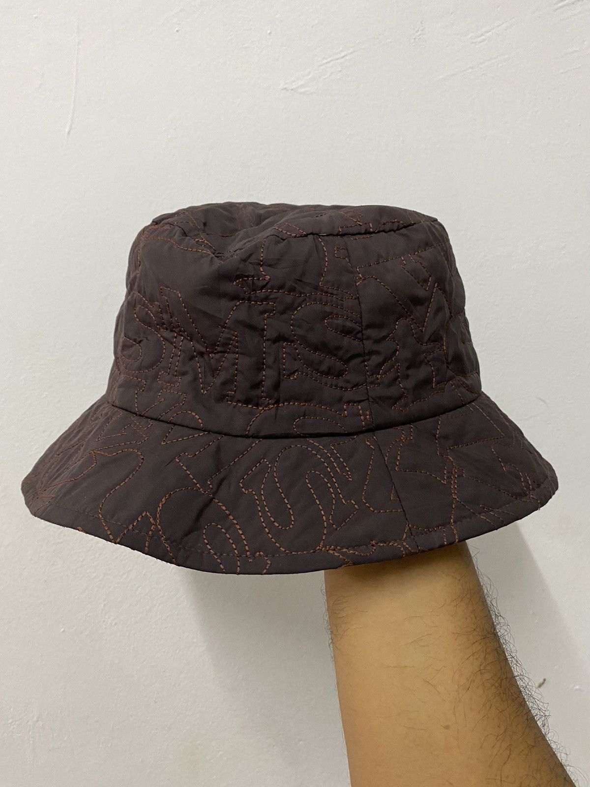 Japanese Brand × Vintage 🔥Vintage🔥 Munsingwear Monogram Bucket Hat Size ONE SIZE - 2 Thumbnail