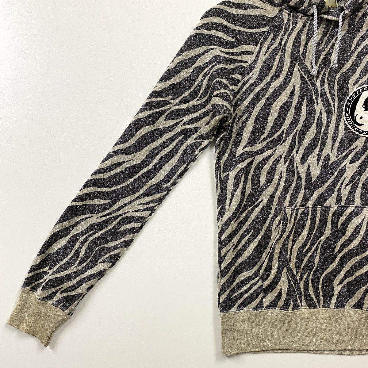 Hysteric Glamour × Vintage Vintage Hysteric Glamour Hoodie Glitter Tiger Stripe Size XS / US 0-2 / IT 36-38 - 4 Thumbnail