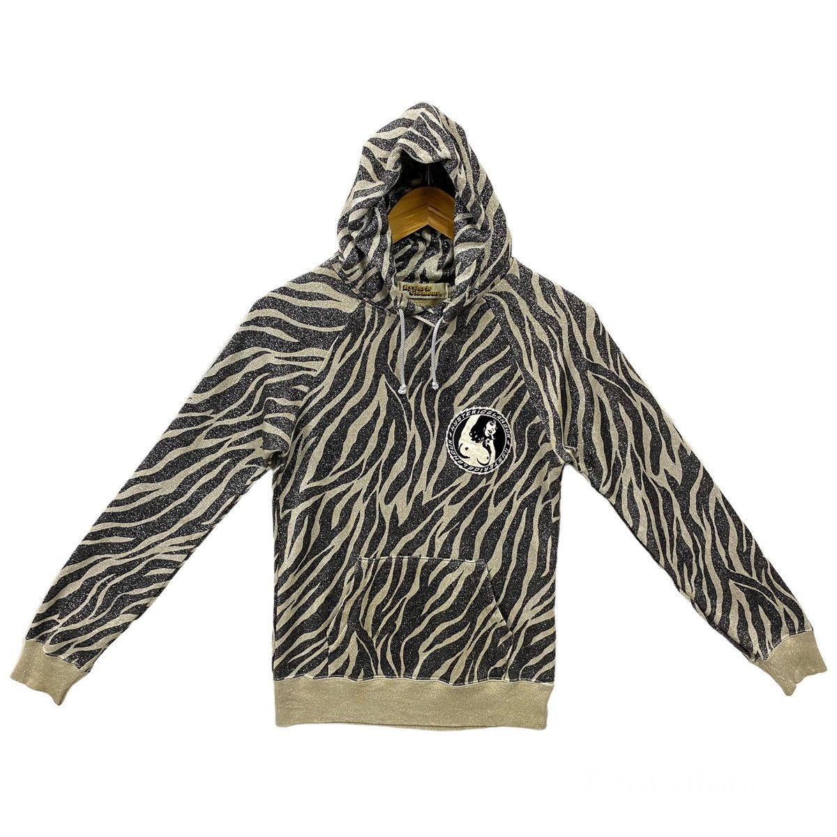 Hysteric Glamour × Vintage Vintage Hysteric Glamour Hoodie Glitter Tiger Stripe Size XS / US 0-2 / IT 36-38 - 1 Thumbnail