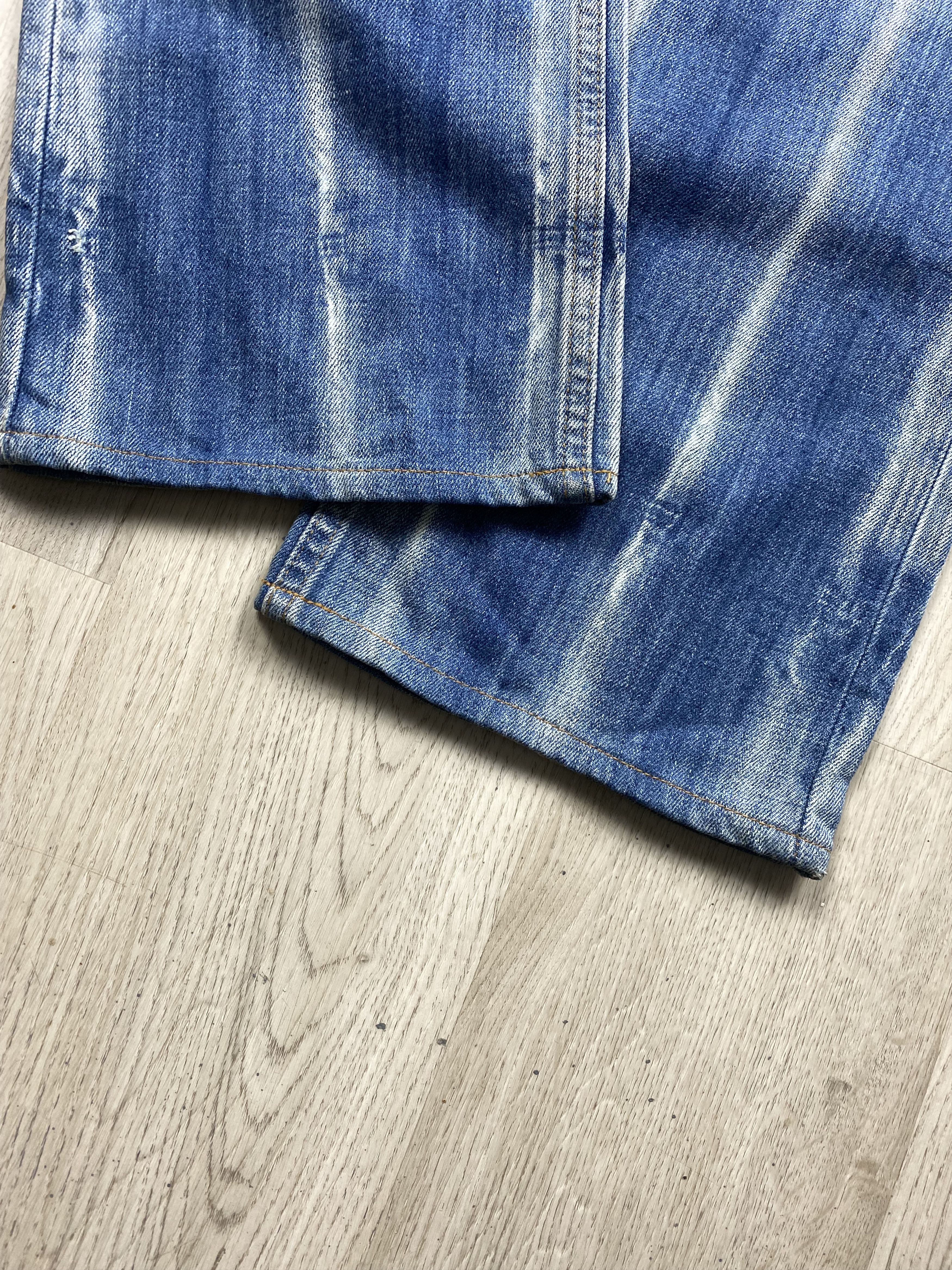 Armani Armani Exchange Vintage Faded Mens Denim Pants Thrashed Size US 30 / EU 46 - 9 Thumbnail