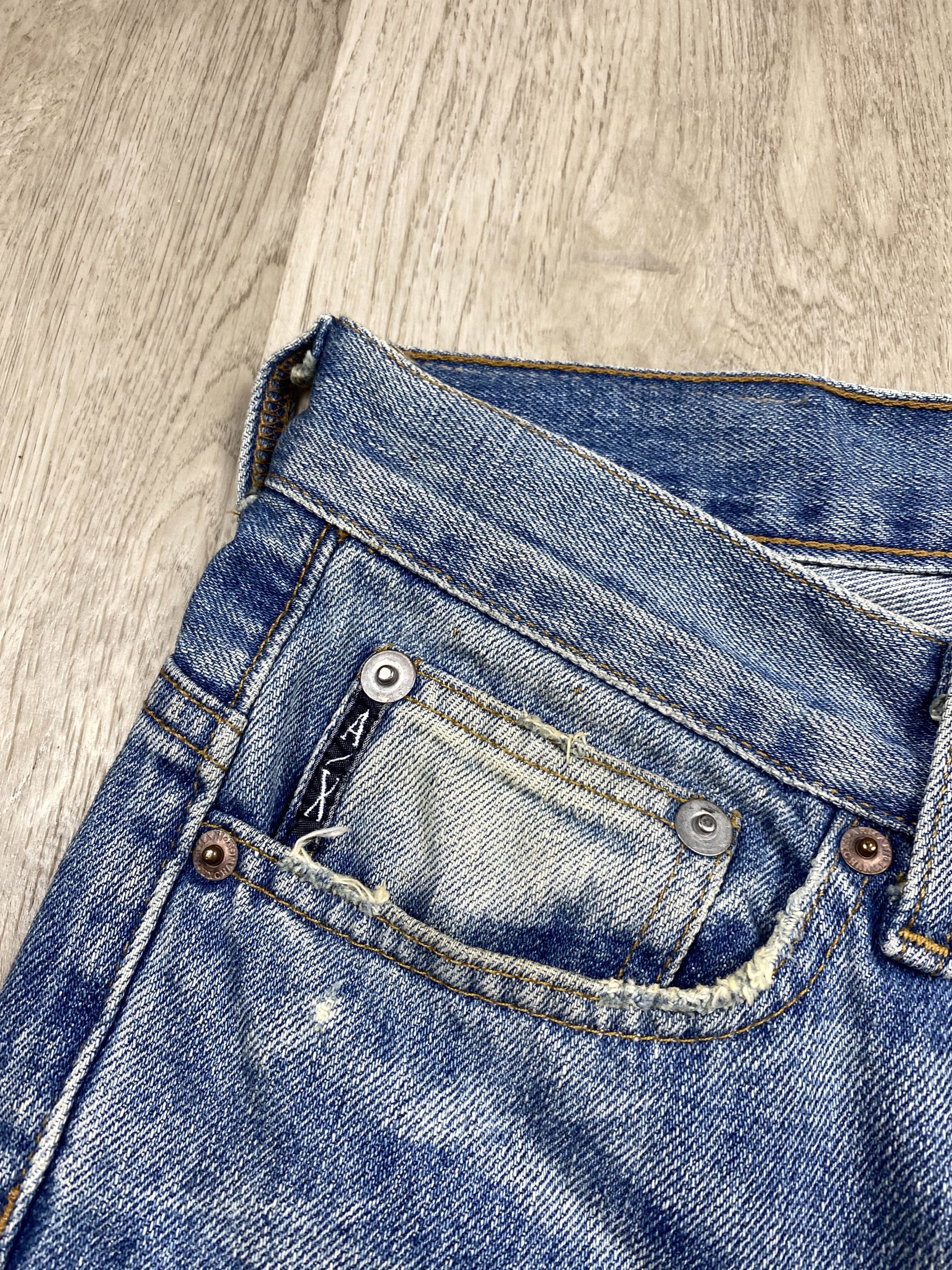 Armani Armani Exchange Vintage Faded Mens Denim Pants Thrashed Size US 30 / EU 46 - 8 Thumbnail