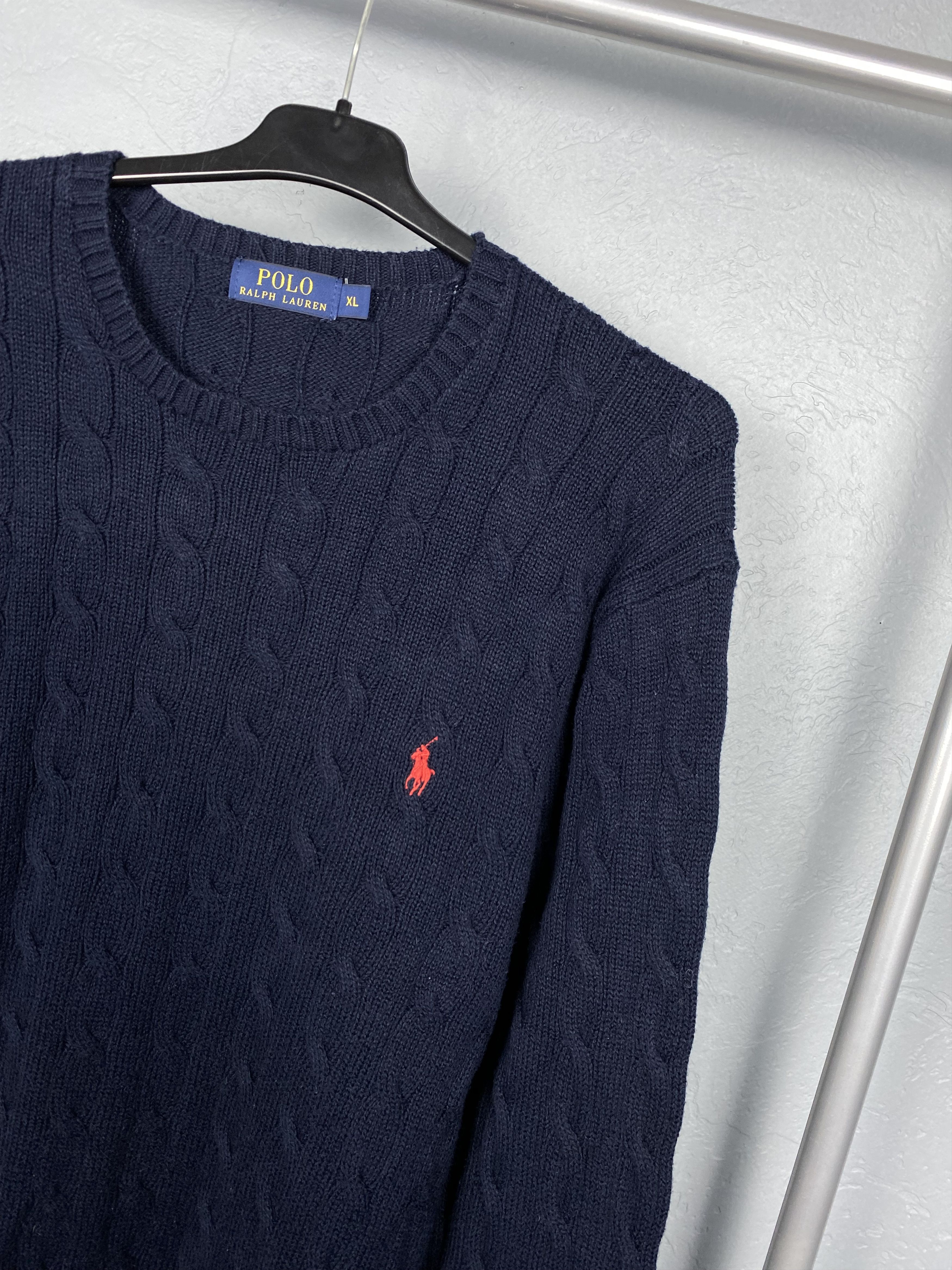 Polo Ralph Lauren Polo Ralph Lauren Vintage Knit Sweater Size US XL / EU 56 / 4 - 2 Thumbnail