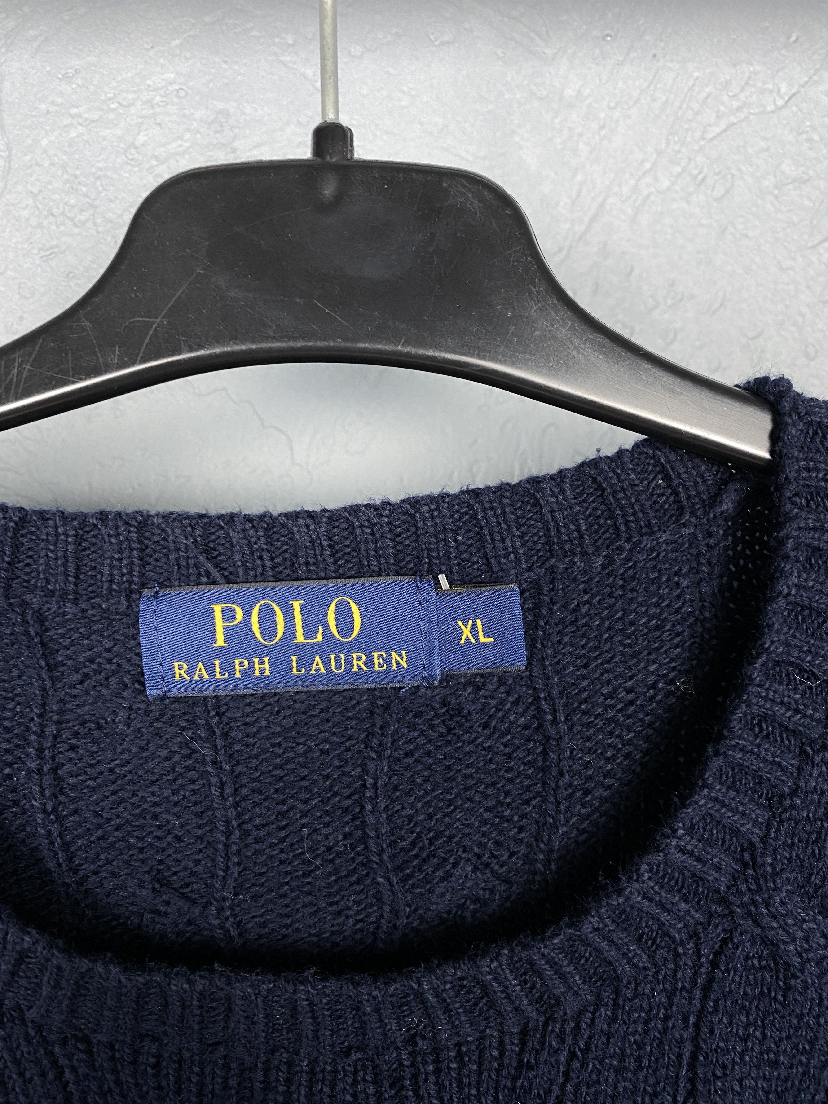 Polo Ralph Lauren Polo Ralph Lauren Vintage Knit Sweater Size US XL / EU 56 / 4 - 4 Thumbnail