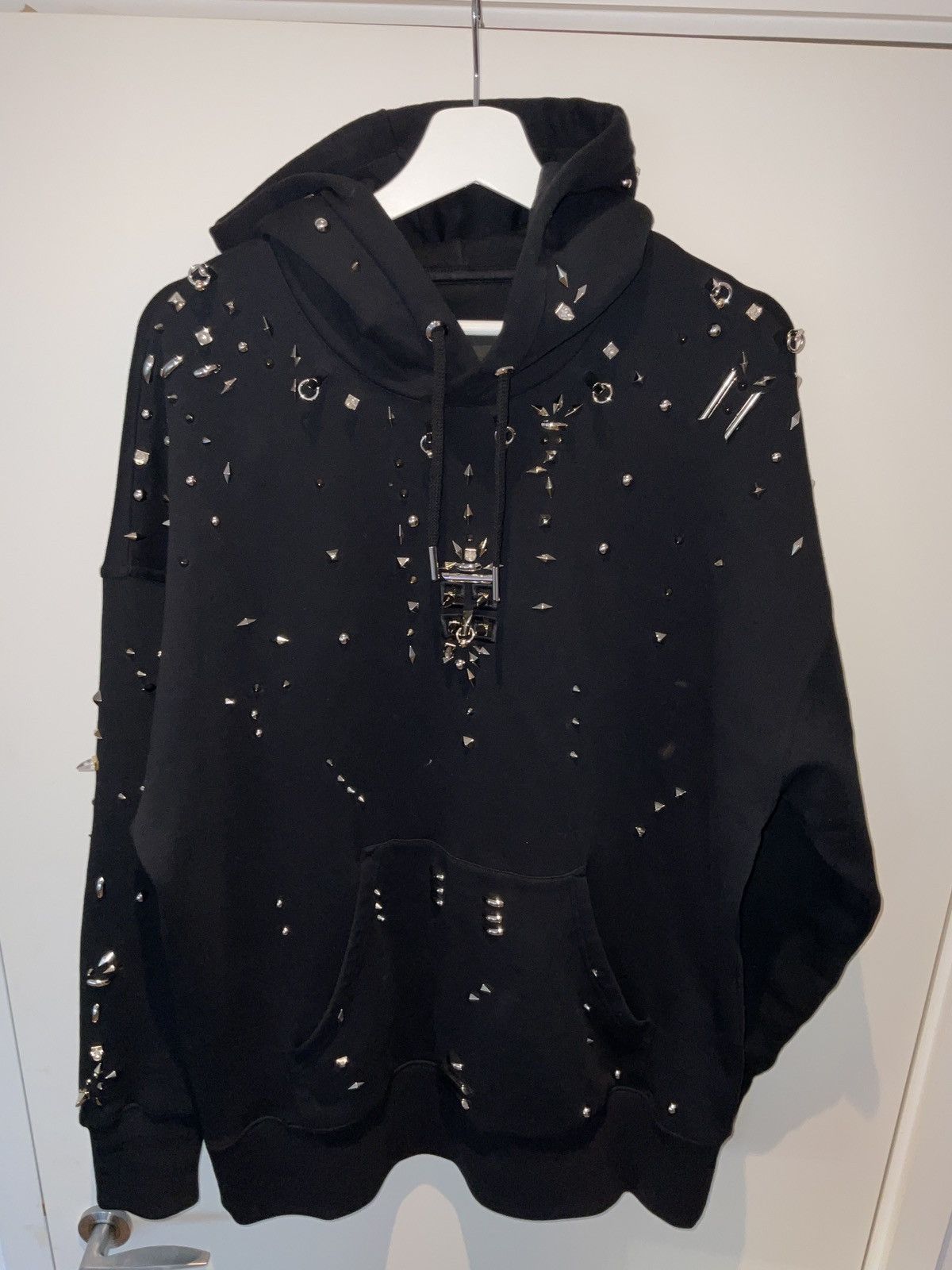 Givenchy Givenchy stud embellished hoodie BLACK Size US S / EU 44-46 / 1 - 7 Thumbnail