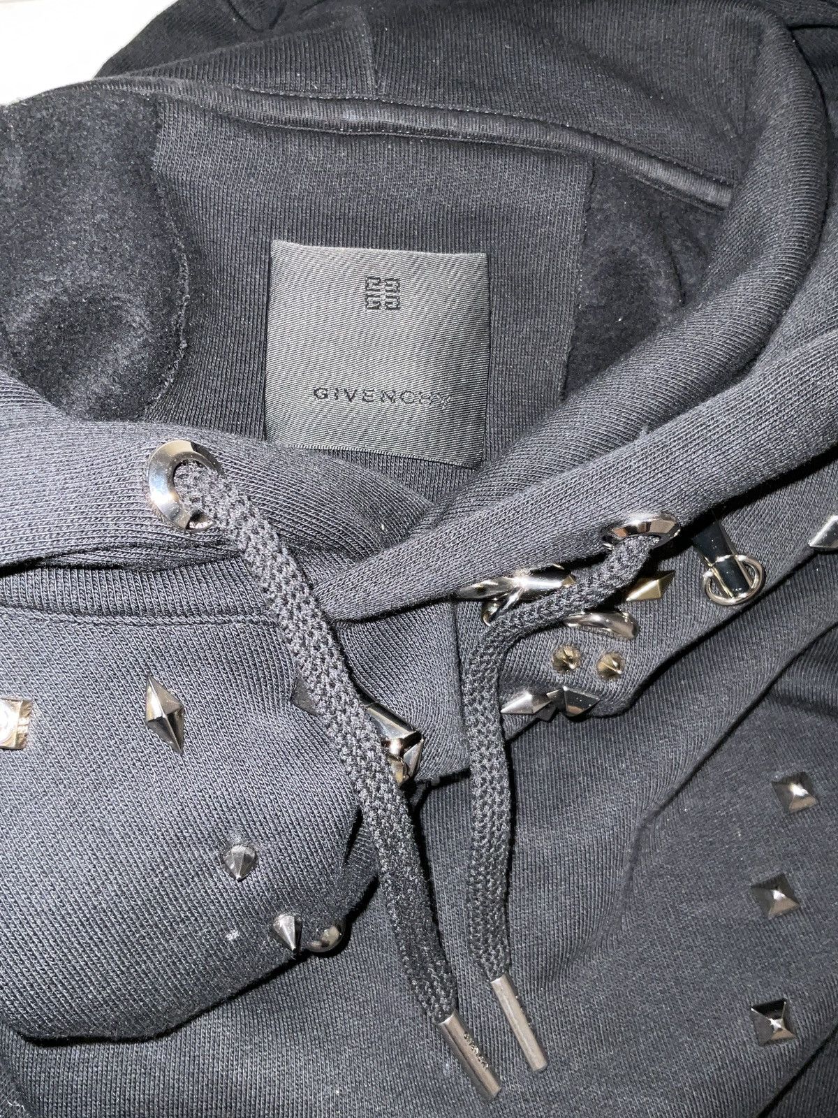 Givenchy Givenchy stud embellished hoodie BLACK Size US S / EU 44-46 / 1 - 8 Thumbnail