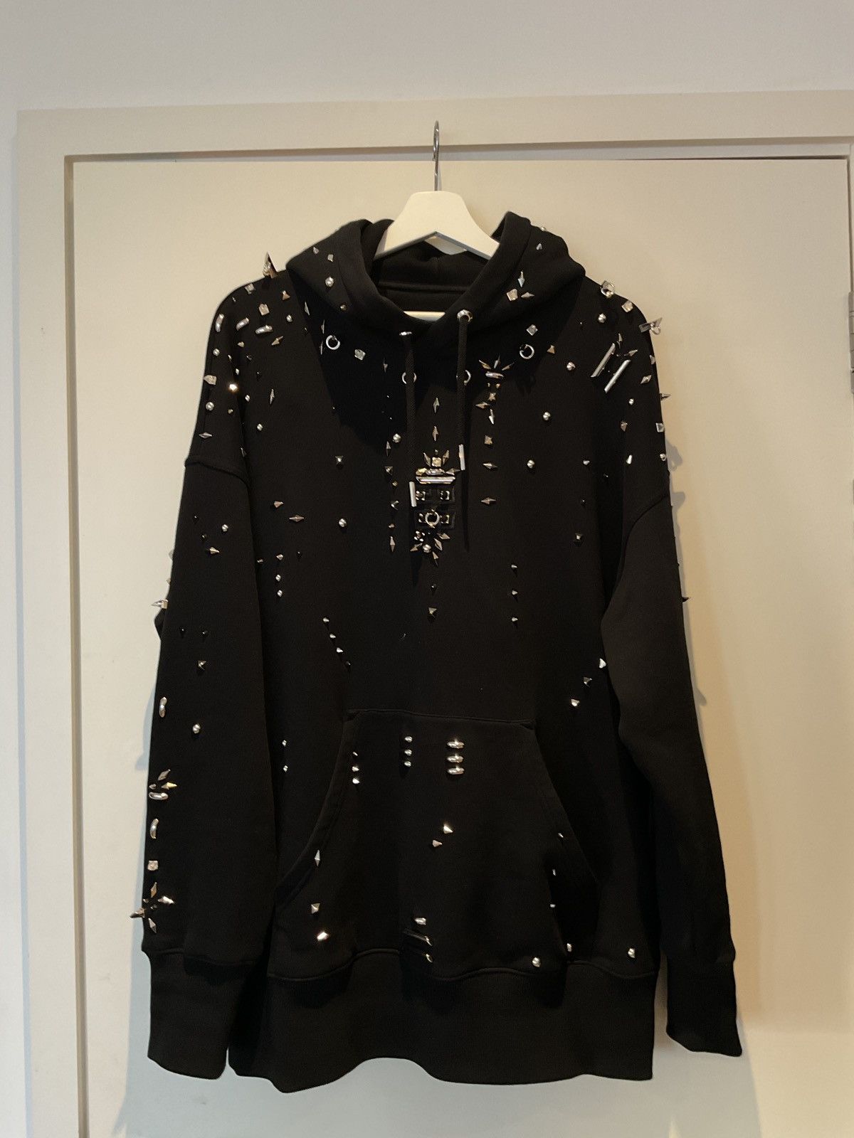 Givenchy Givenchy stud embellished hoodie BLACK Size US S / EU 44-46 / 1 - 1 Thumbnail