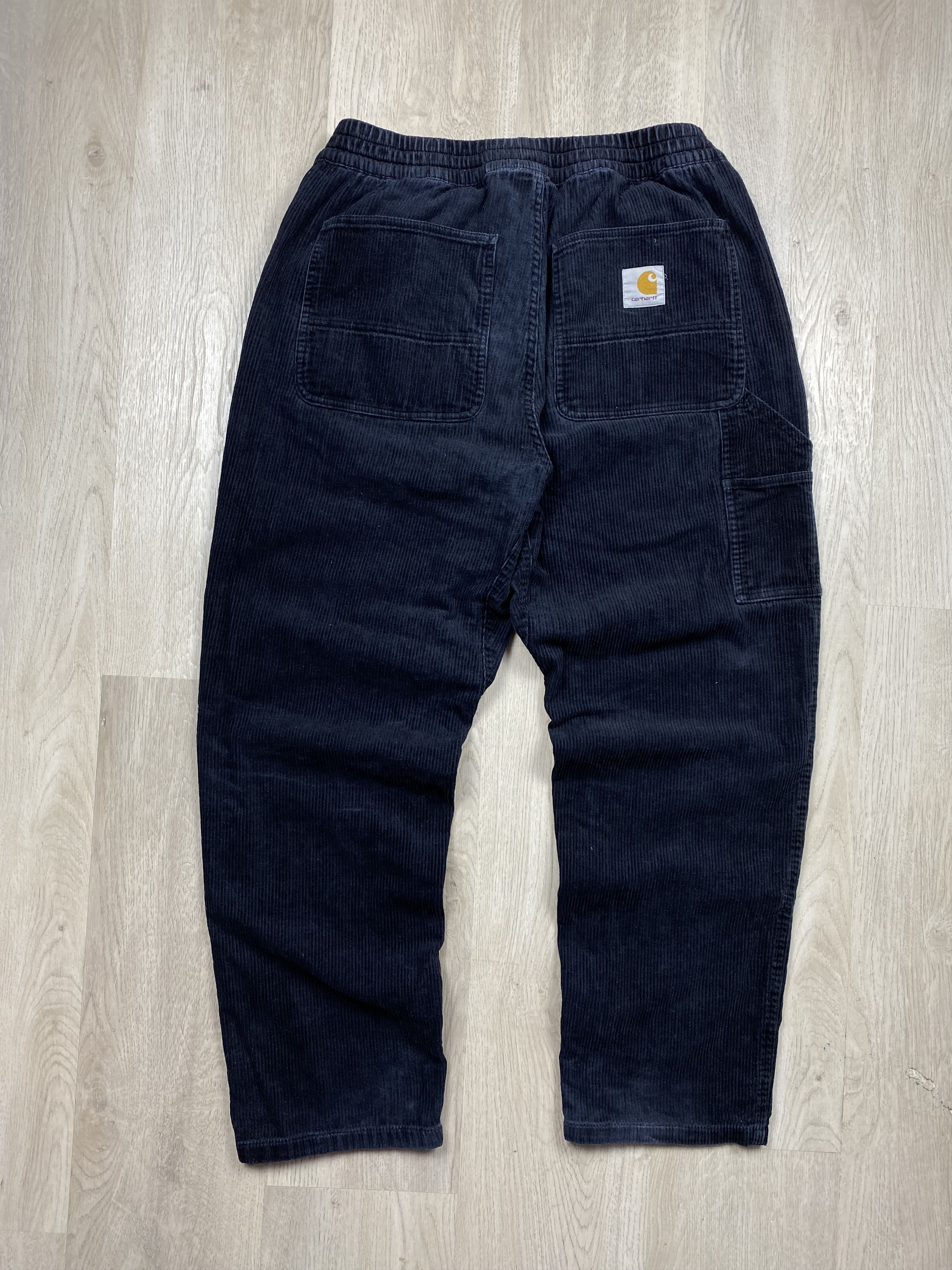Pre-owned Carhartt X Carhartt Wip Carhartt Wip Vintage Flint Cargo Corduroy Pants Thrashed In Multi