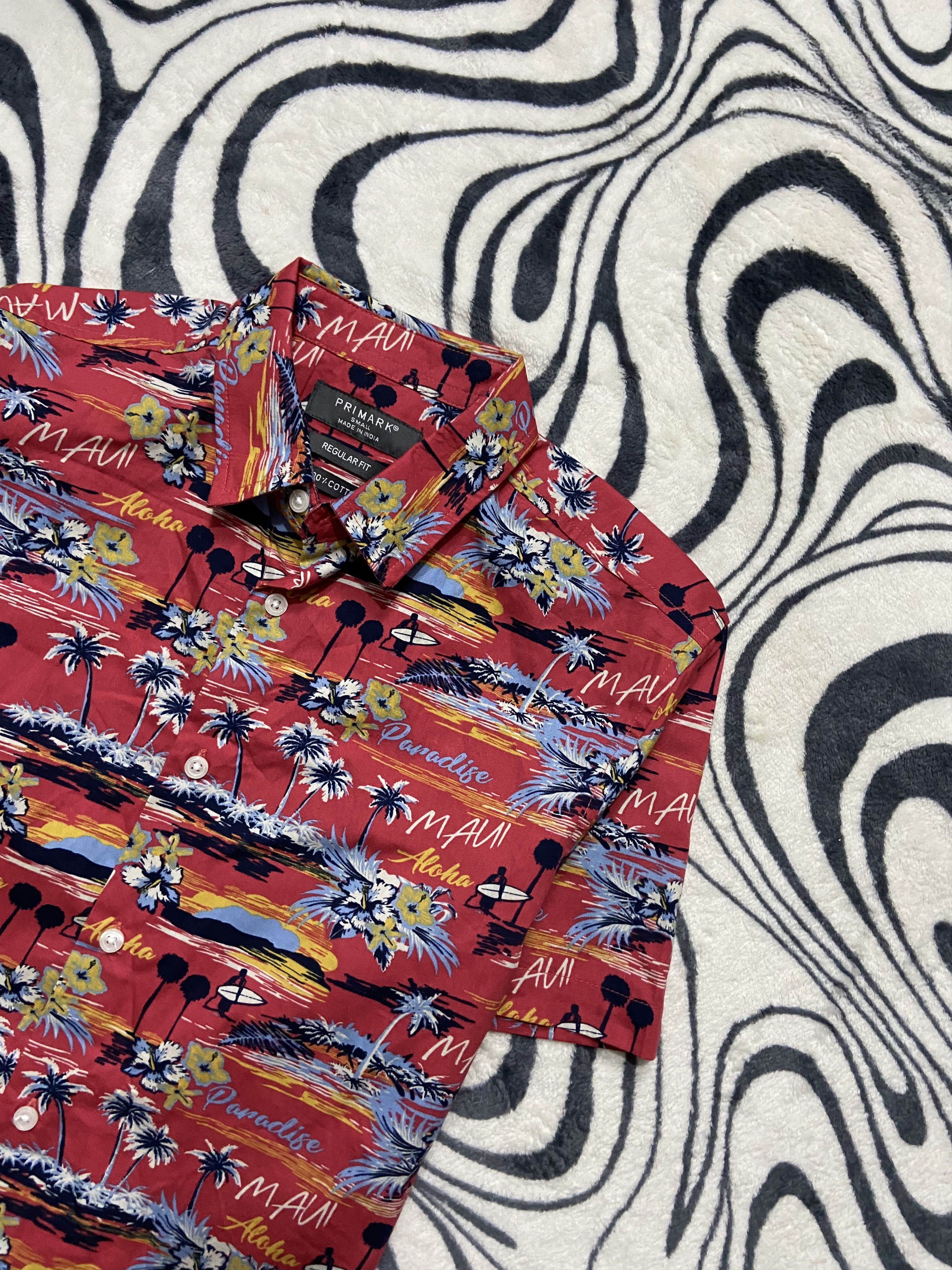 Vintage Vintage Hawaiian Shirt Full Printed Size US M / EU 48-50 / 2 - 2 Thumbnail