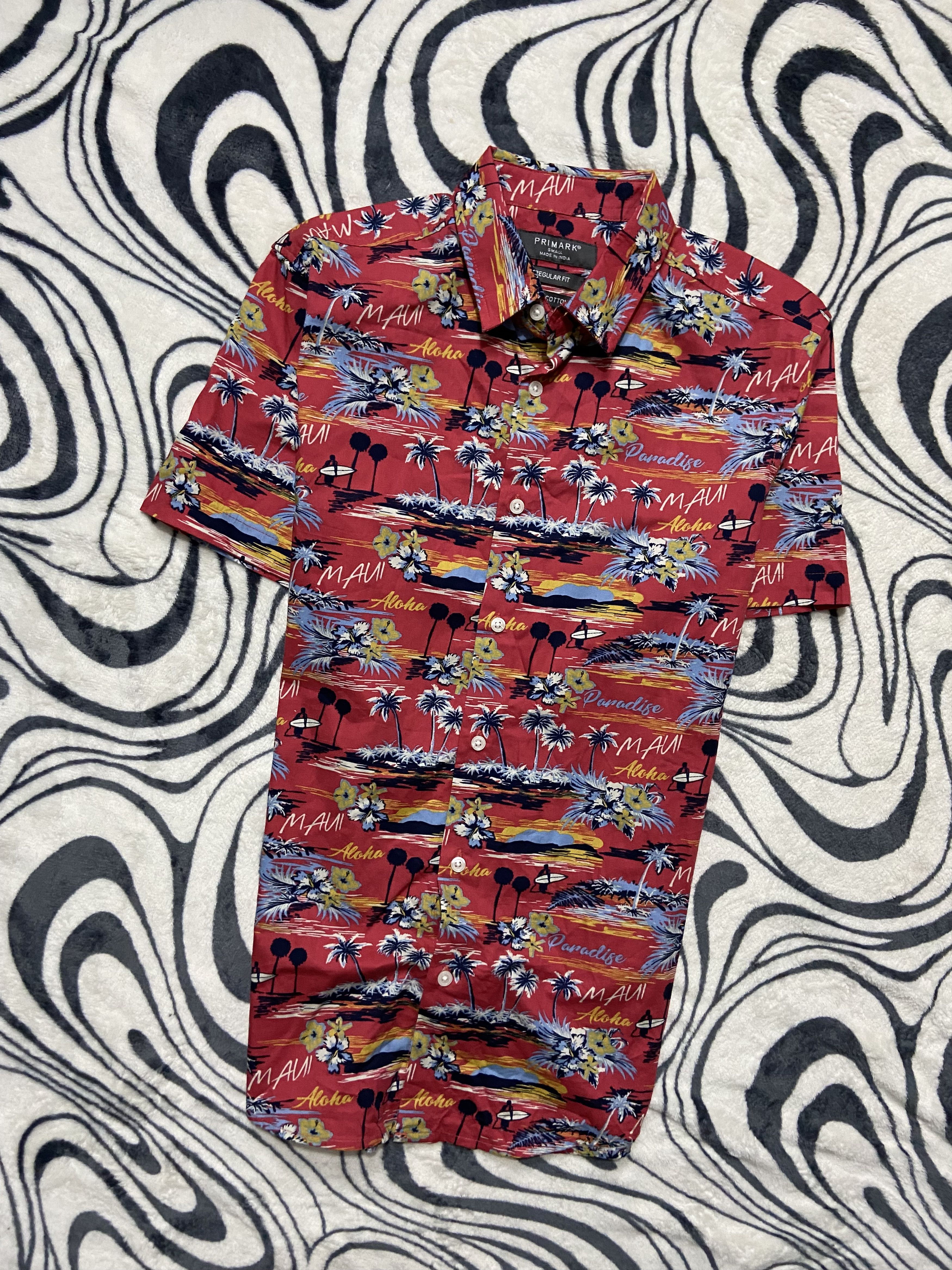 Vintage Vintage Hawaiian Shirt Full Printed Size US M / EU 48-50 / 2 - 1 Thumbnail