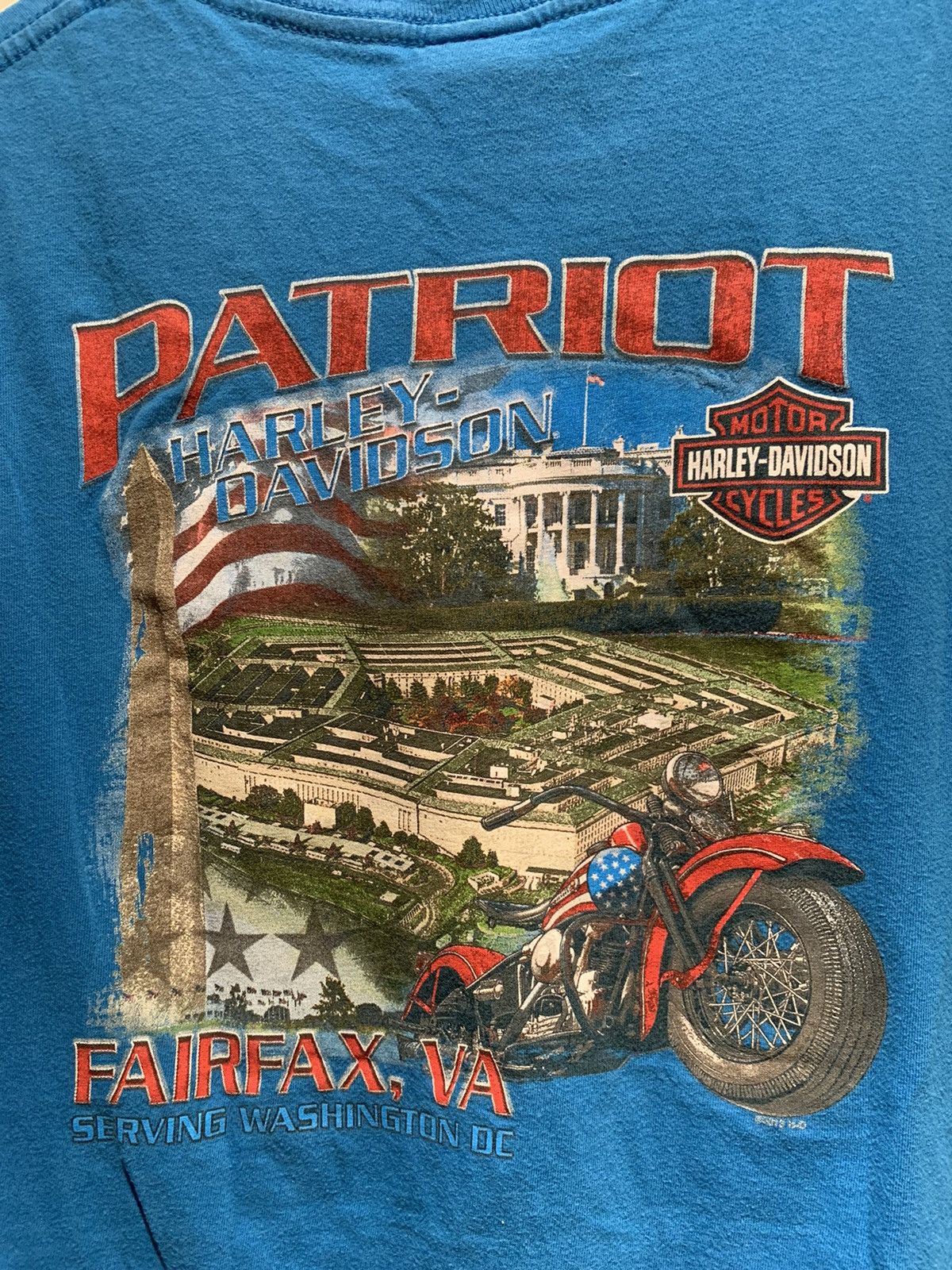 Harley Davidson RARE* Harley Davidson Fairfax Virginia Sleeveless Shirt Tank Size US XL / EU 56 / 4 - 3 Thumbnail