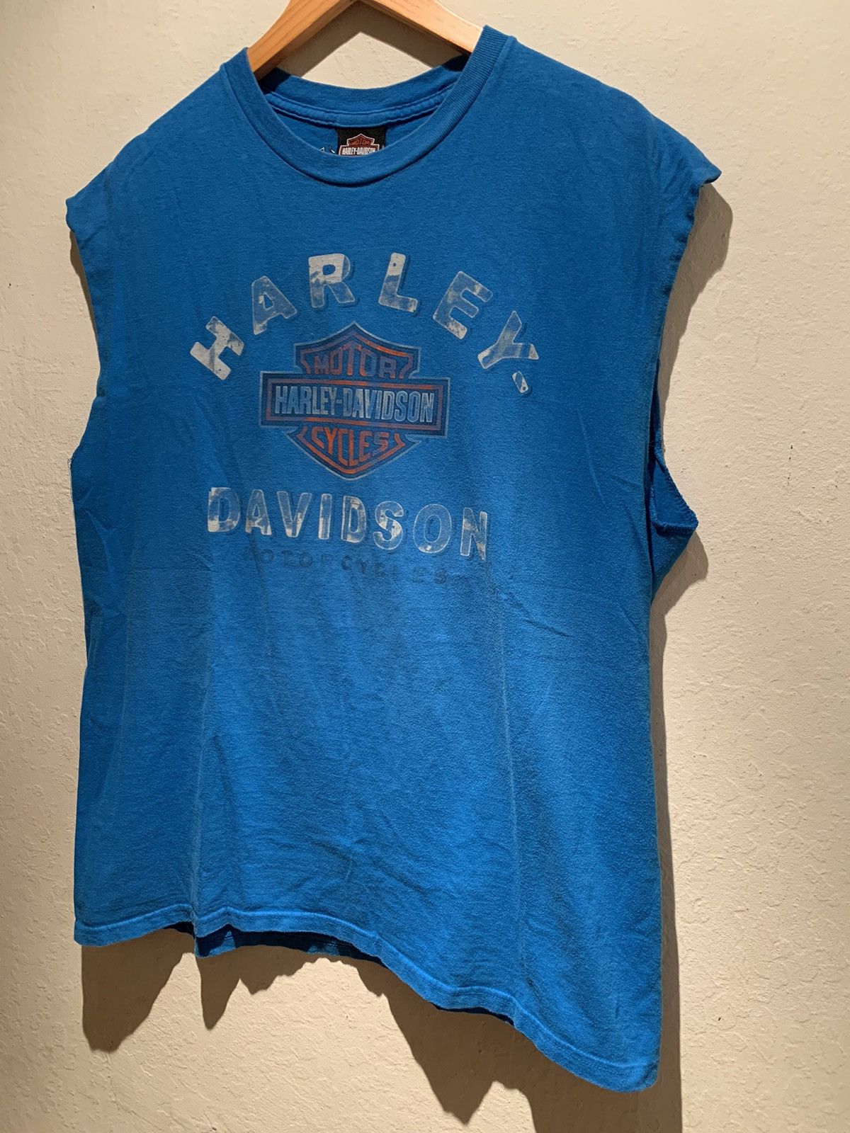 Harley Davidson RARE* Harley Davidson Fairfax Virginia Sleeveless Shirt Tank Size US XL / EU 56 / 4 - 2 Thumbnail