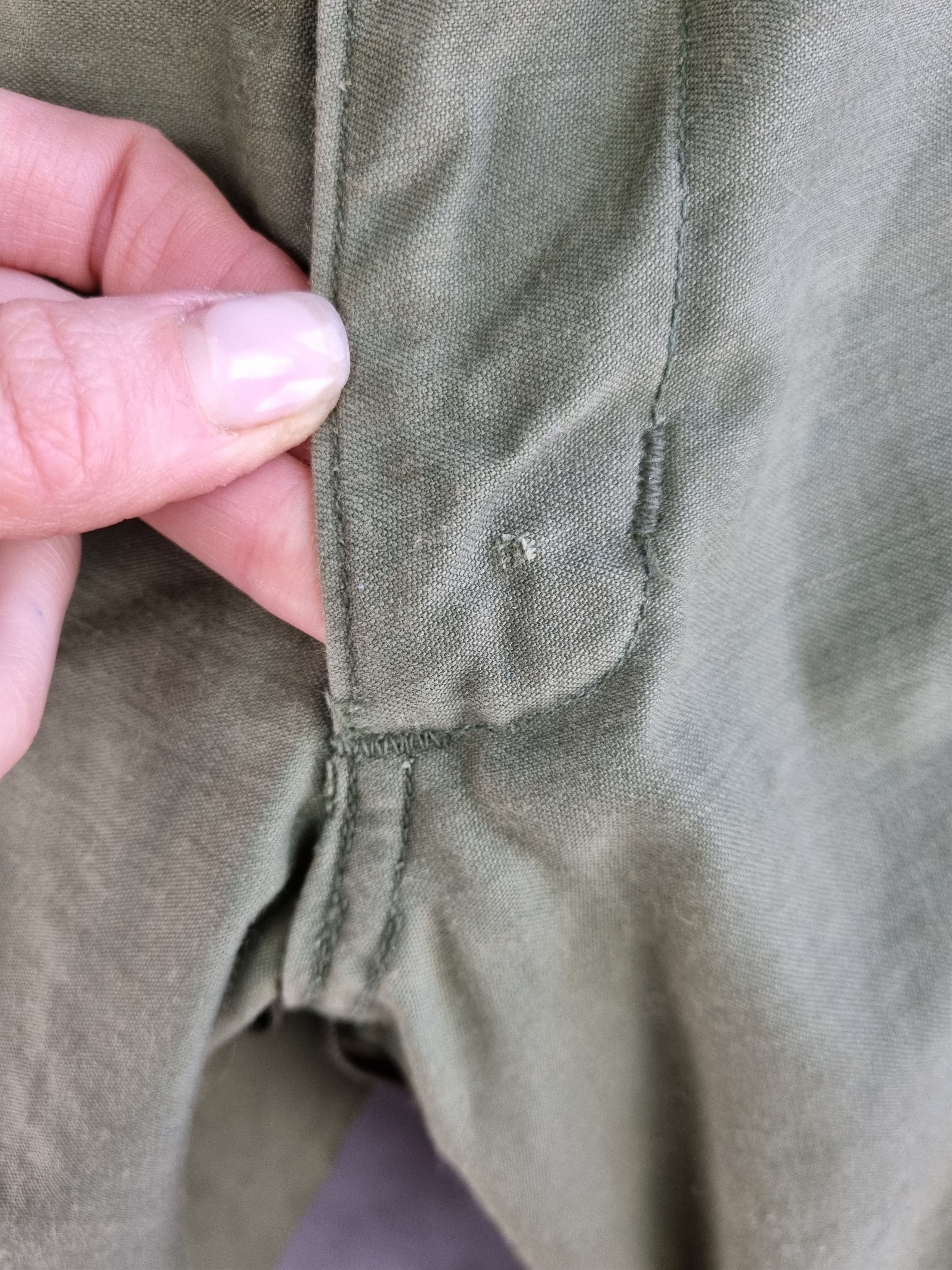 Vintage Rare 60s Vietnam Era Army Cargo Vintage Military Pants Size US 34 / EU 50 - 6 Thumbnail