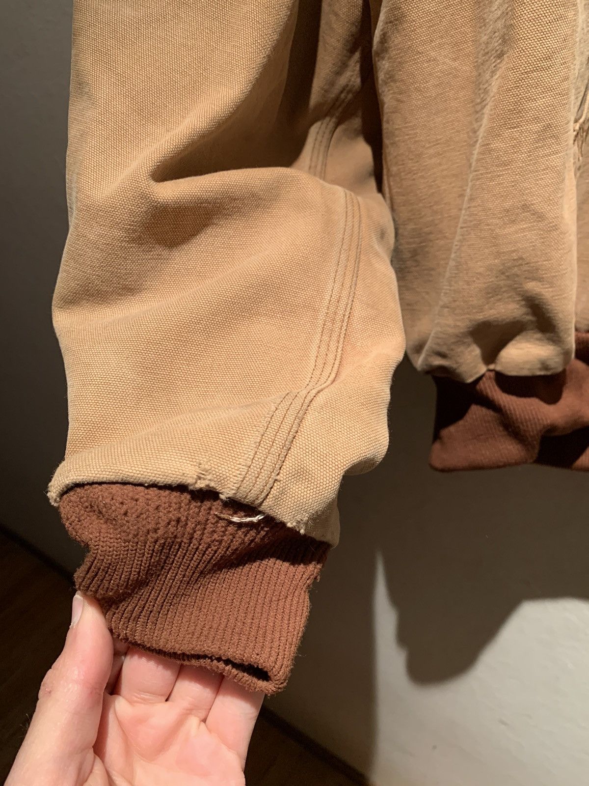 Carhartt × Vintage *RARE* Vintage Carhartt USA Union-Made Hooded Work Jacket XL Size US XL / EU 56 / 4 - 5 Thumbnail