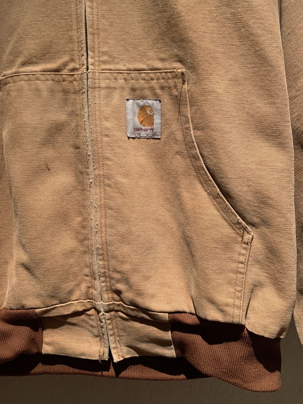 Carhartt × Vintage *RARE* Vintage Carhartt USA Union-Made Hooded Work Jacket XL Size US XL / EU 56 / 4 - 4 Thumbnail