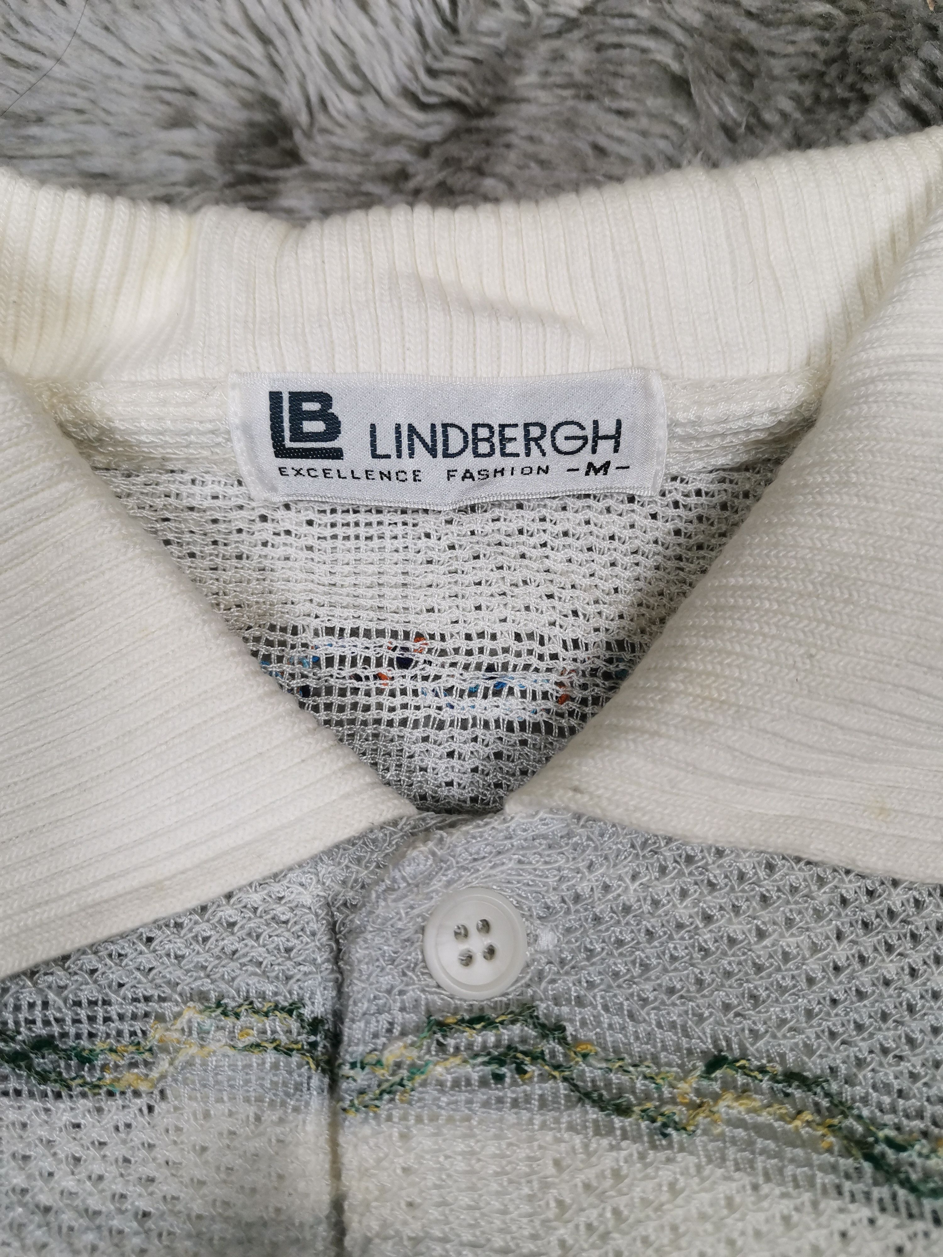 Japanese Brand Vintage Linbergh Knit Polos Shirt Sweater Size US M / EU 48-50 / 2 - 3 Thumbnail