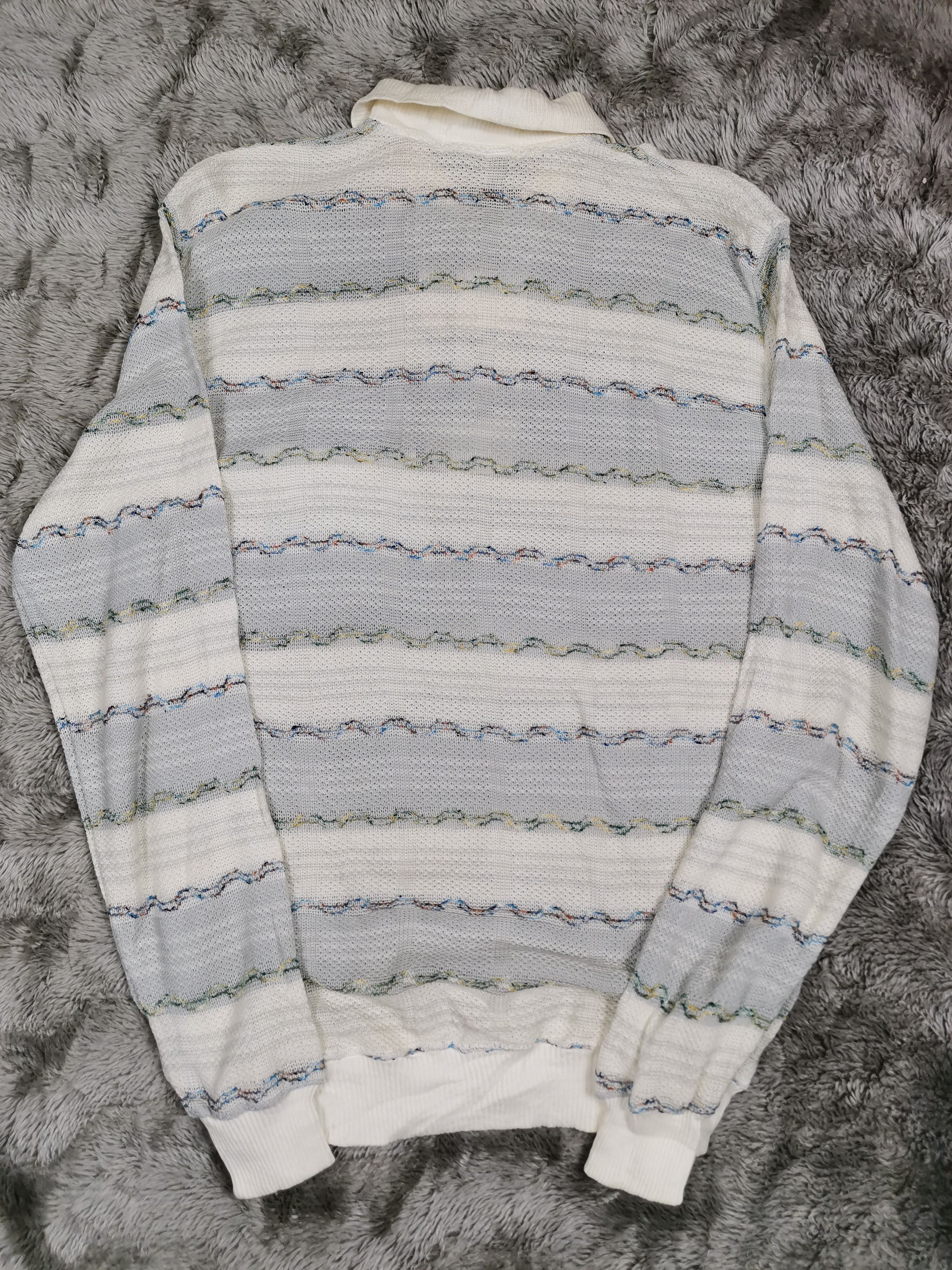 Japanese Brand Vintage Linbergh Knit Polos Shirt Sweater Size US M / EU 48-50 / 2 - 2 Thumbnail