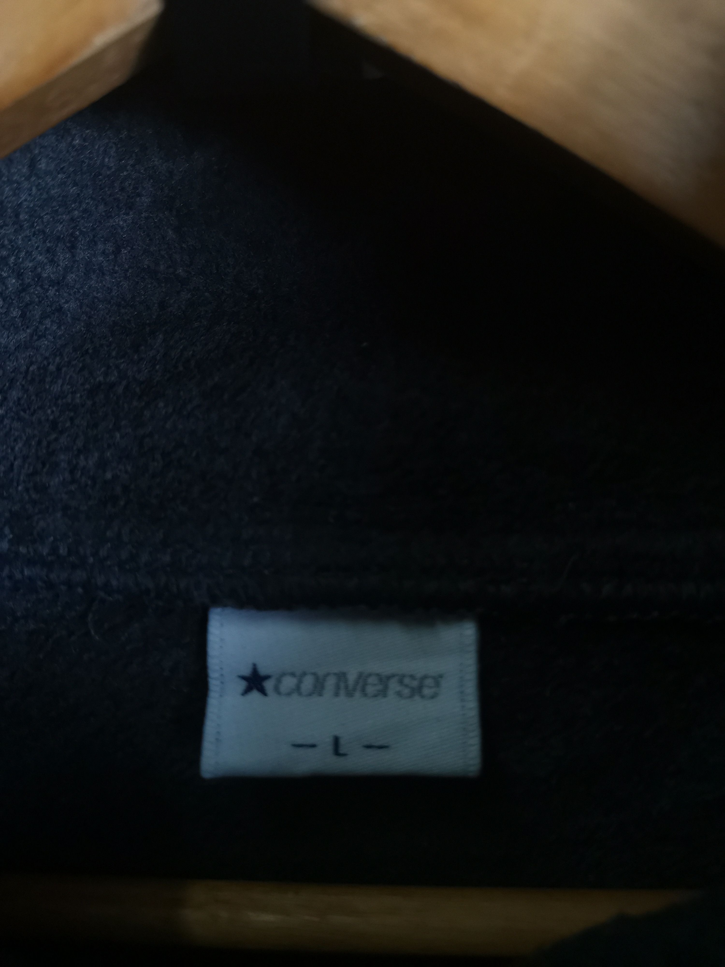 Converse Vintage 90s Converse Fleece Sweater Jacket Size US L / EU 52-54 / 3 - 4 Thumbnail