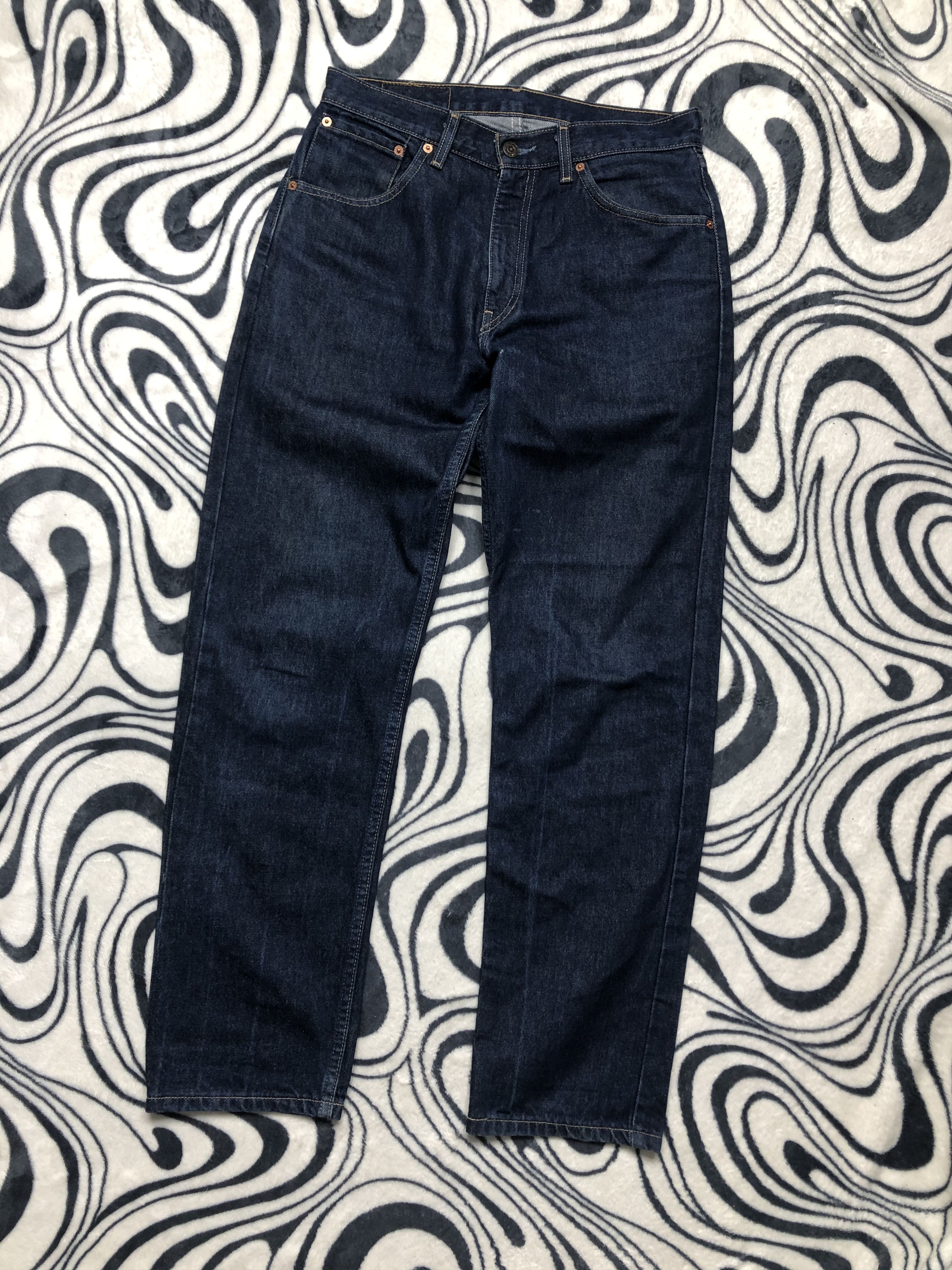 Levi's Levis 521 Vintage Mens Denim Pants Jeans Size US 32 / EU 48 - 4 Thumbnail